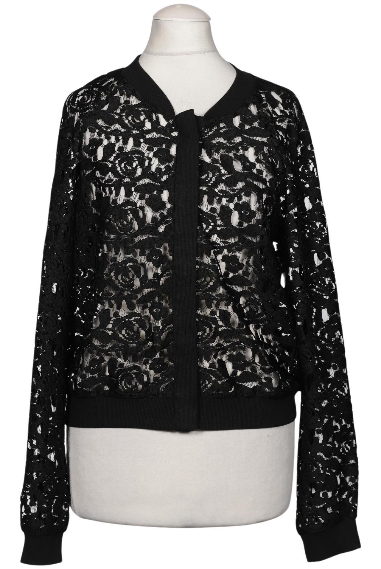 

H&M Damen Strickjacke, schwarz, Gr. 38