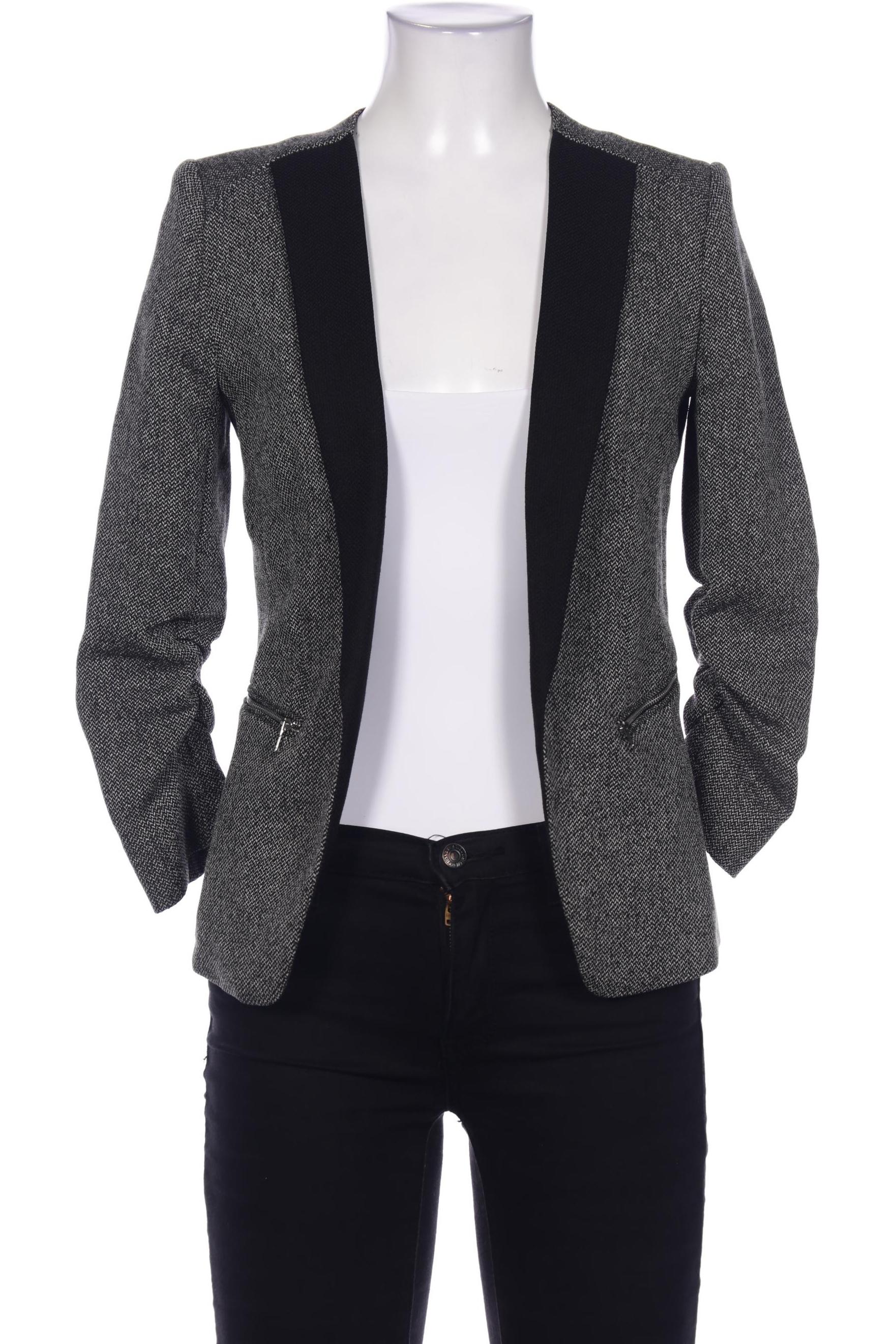 

H&M Damen Blazer, schwarz, Gr. 34