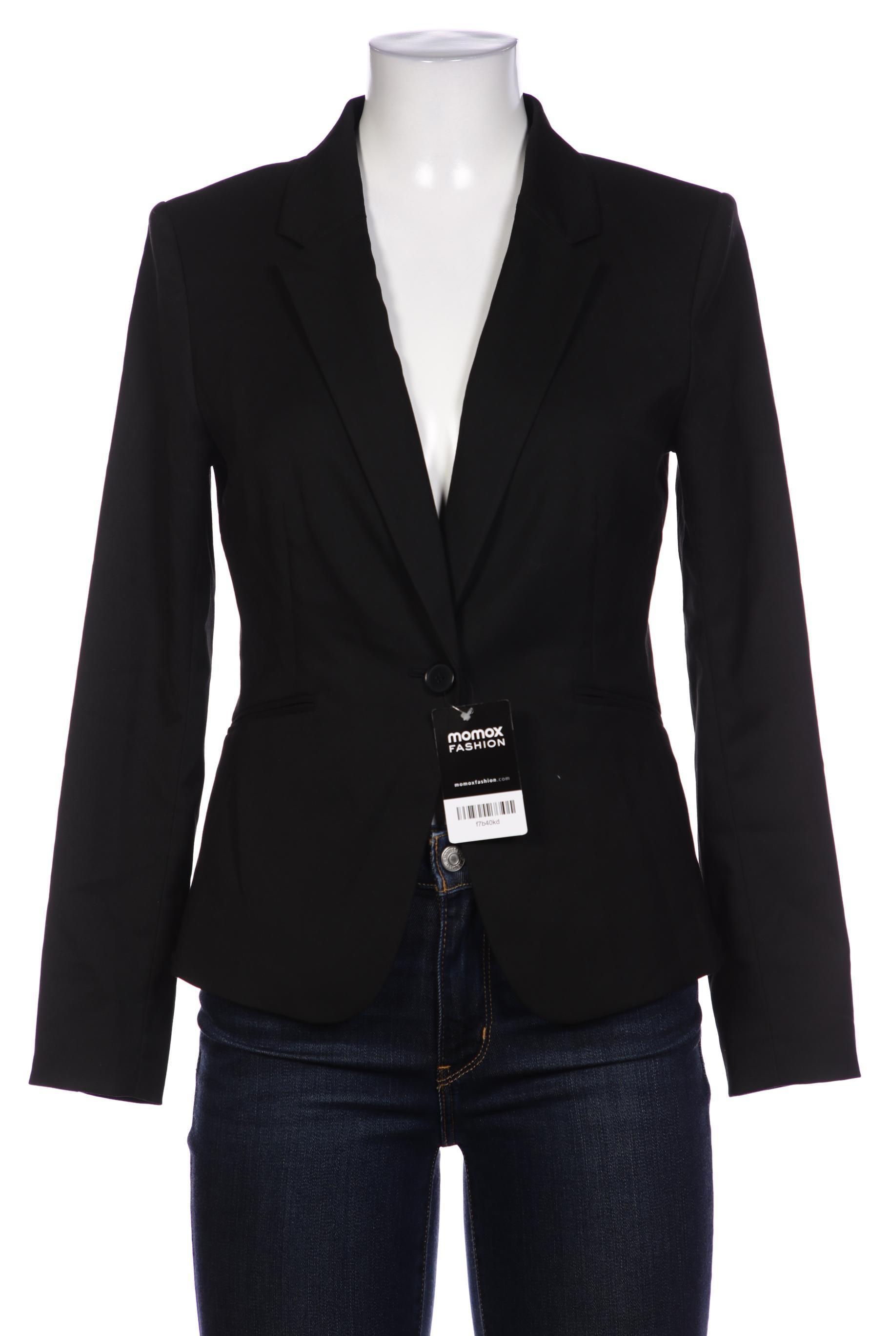 

H&M Damen Blazer, schwarz, Gr. 38