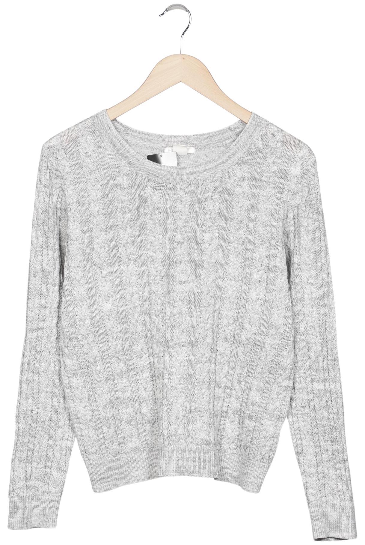 

H&M Damen Pullover, grau, Gr. 38