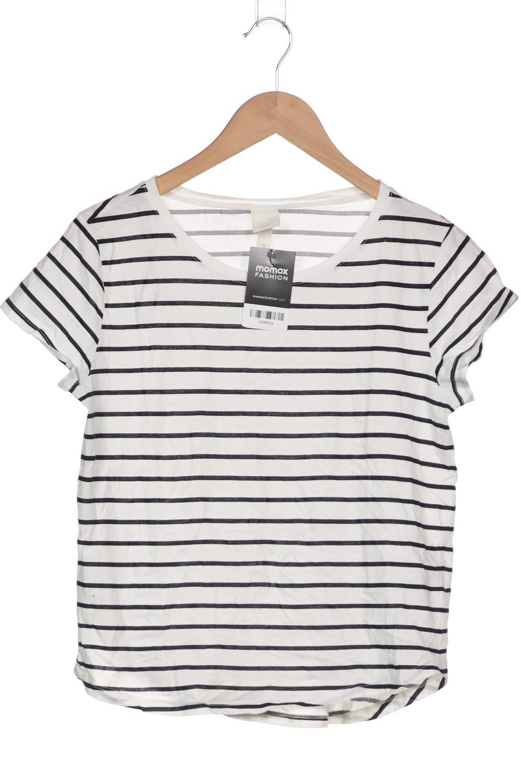 

H&M Damen T-Shirt, weiß