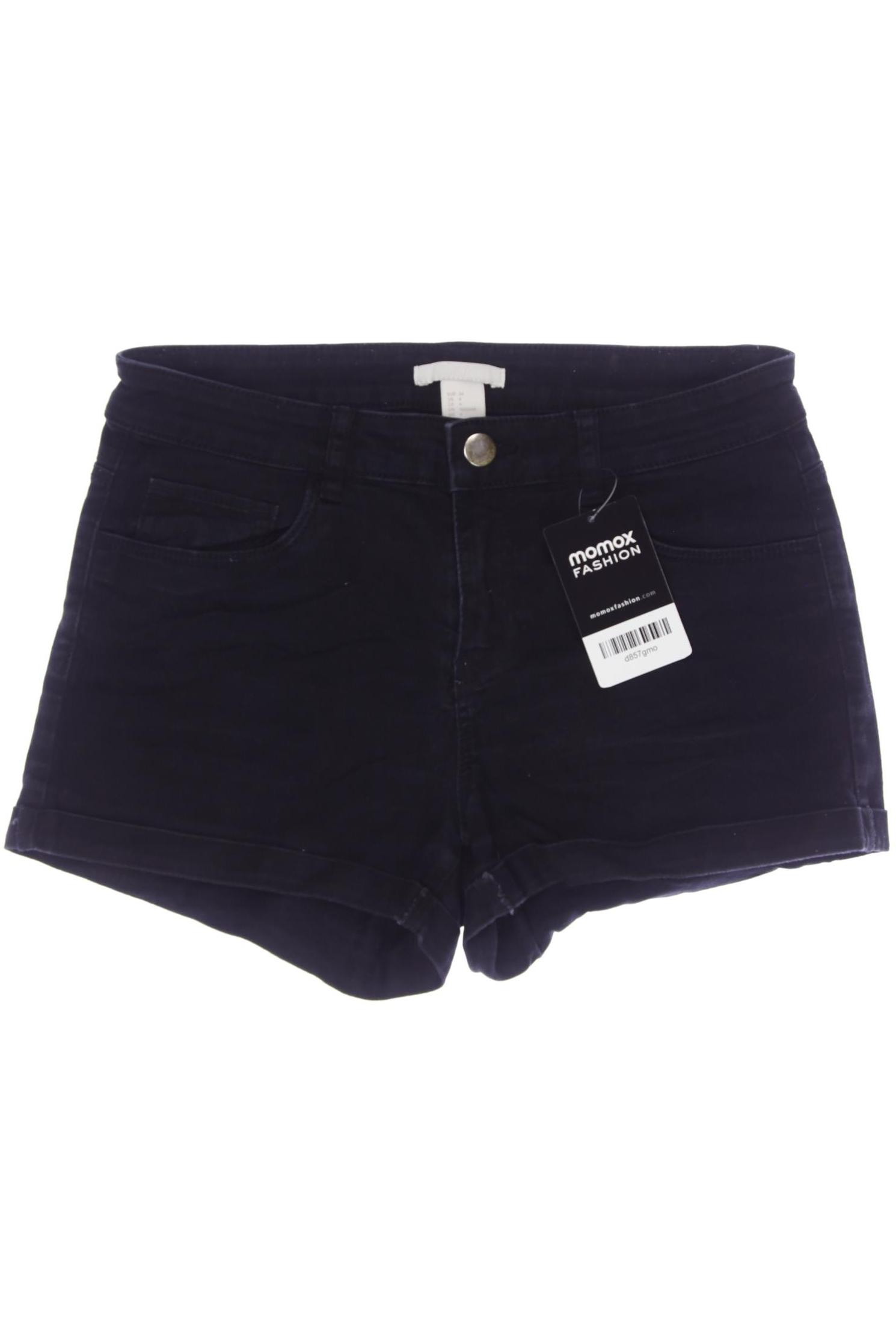 

H&M Damen Shorts, schwarz, Gr. 34