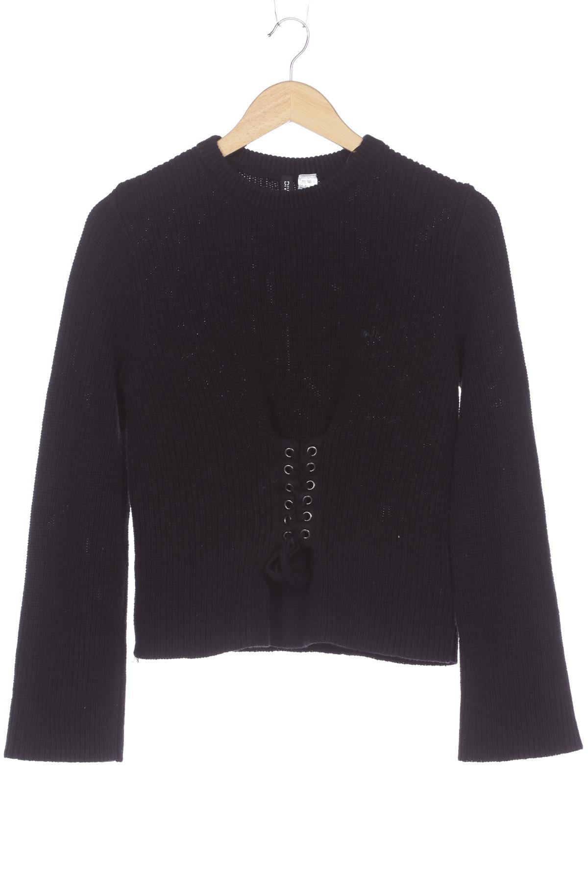 

H&M Damen Pullover, schwarz, Gr. 36