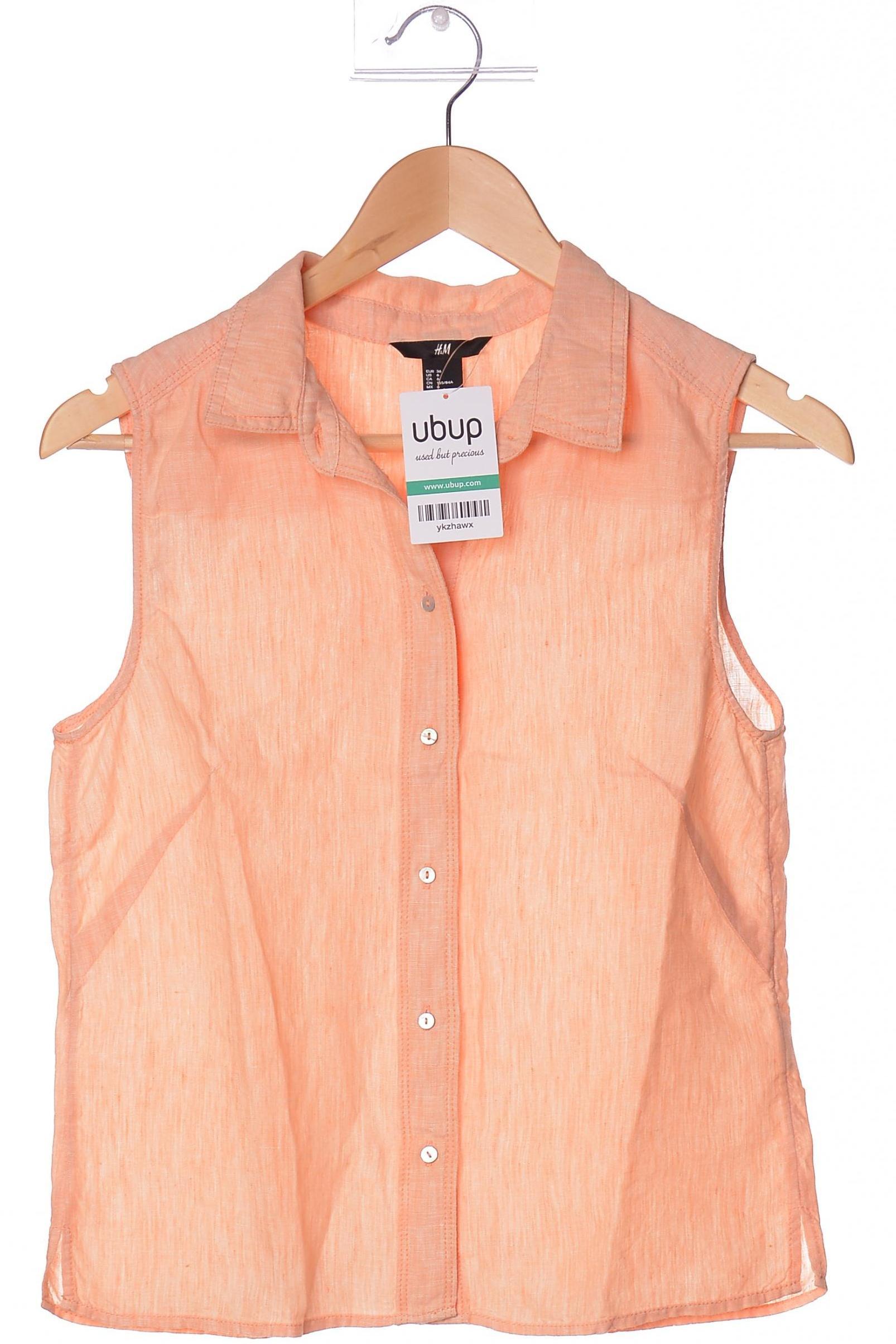 

H&M Damen Bluse, gelb, Gr. 36