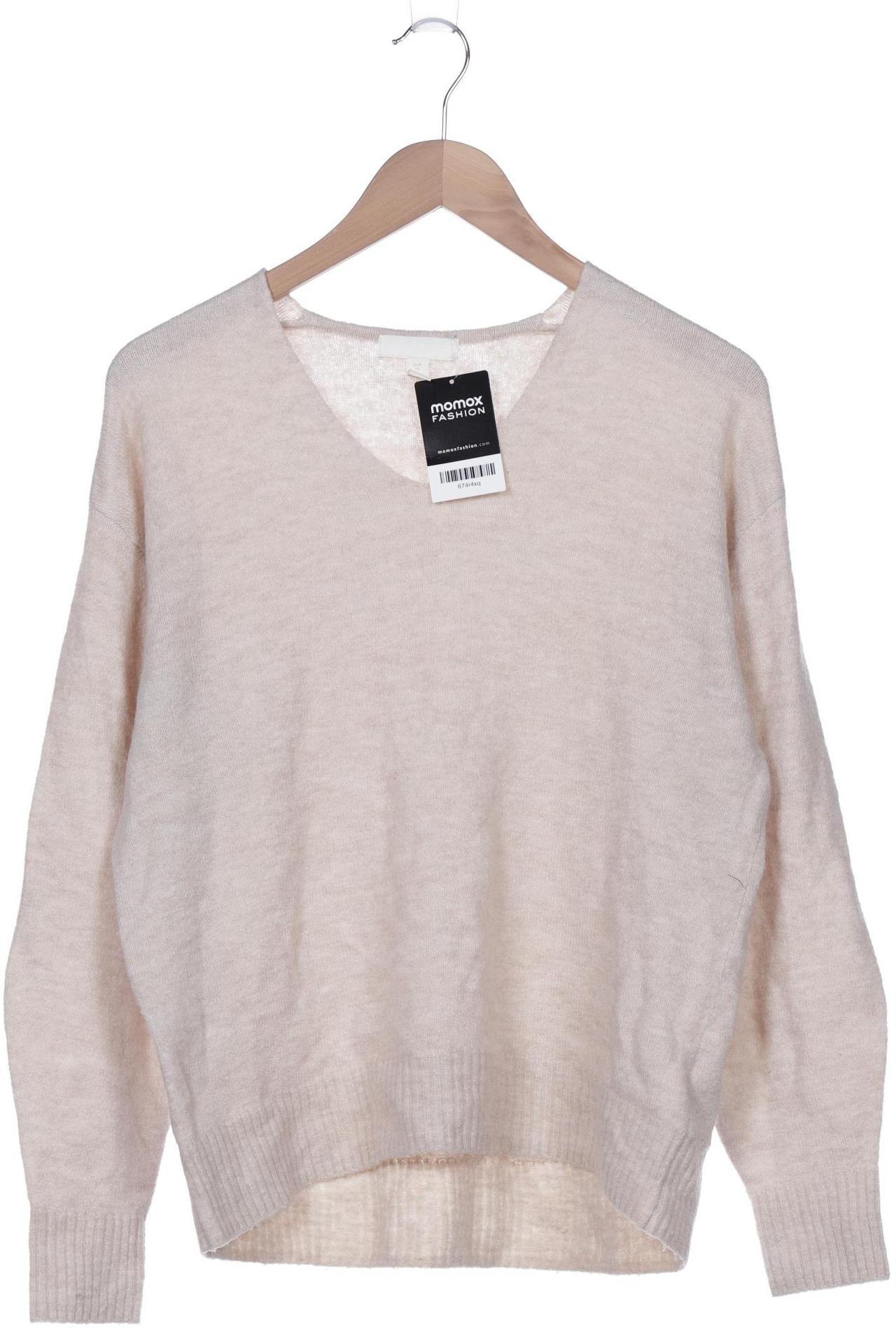 

H&M Damen Pullover, cremeweiß, Gr. 34