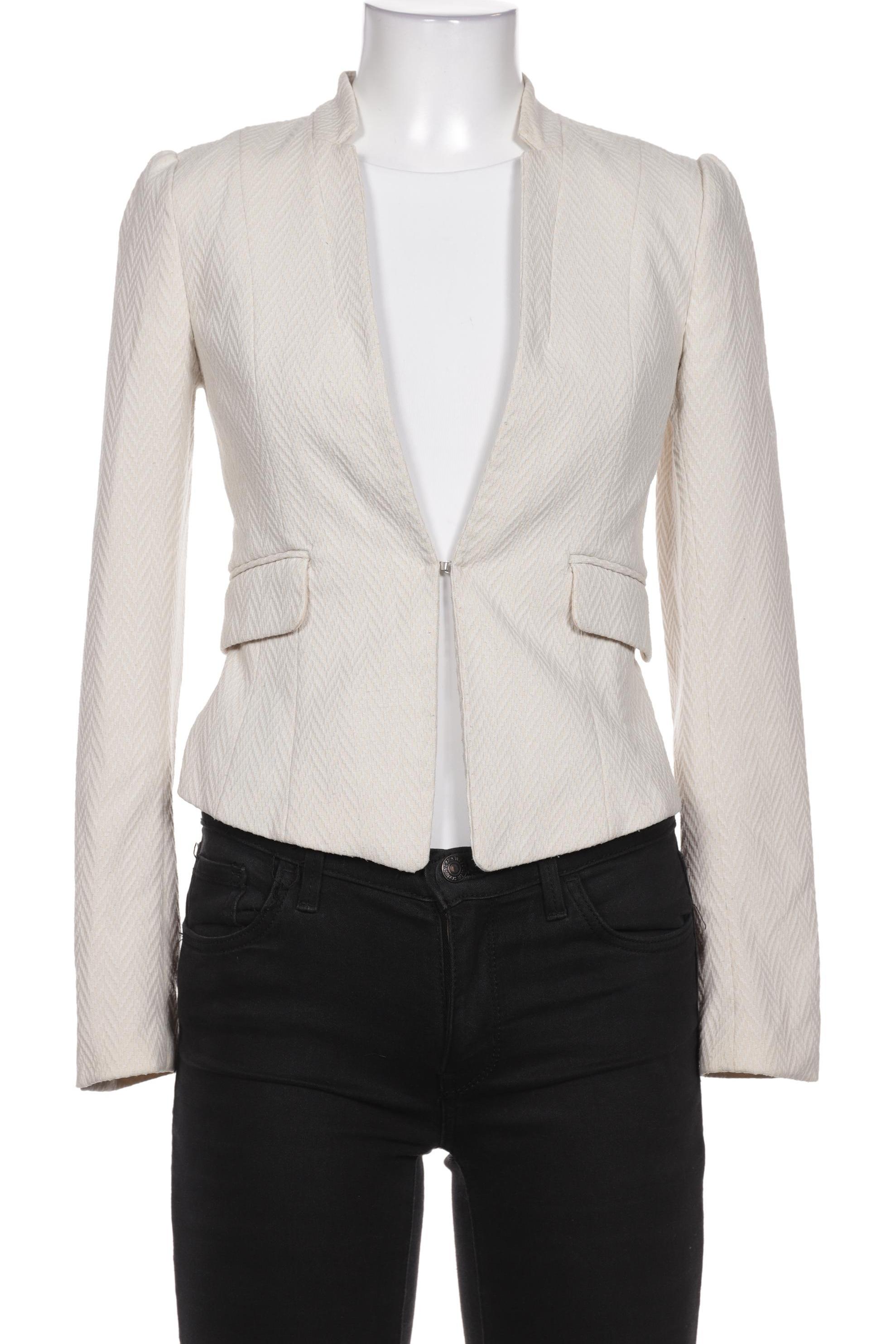 

H&M Damen Blazer, cremeweiß