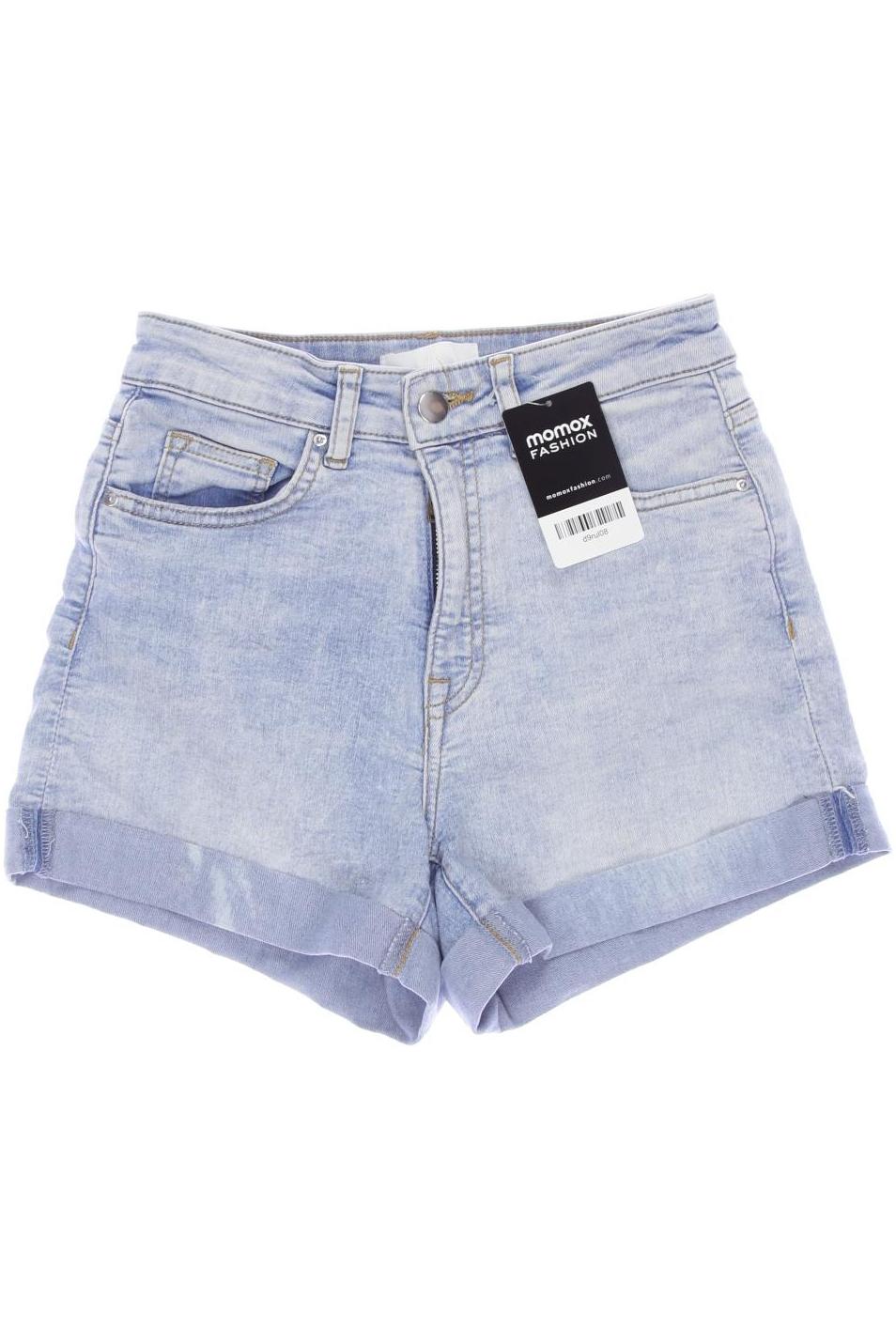 

H&M Damen Shorts, hellblau, Gr. 34