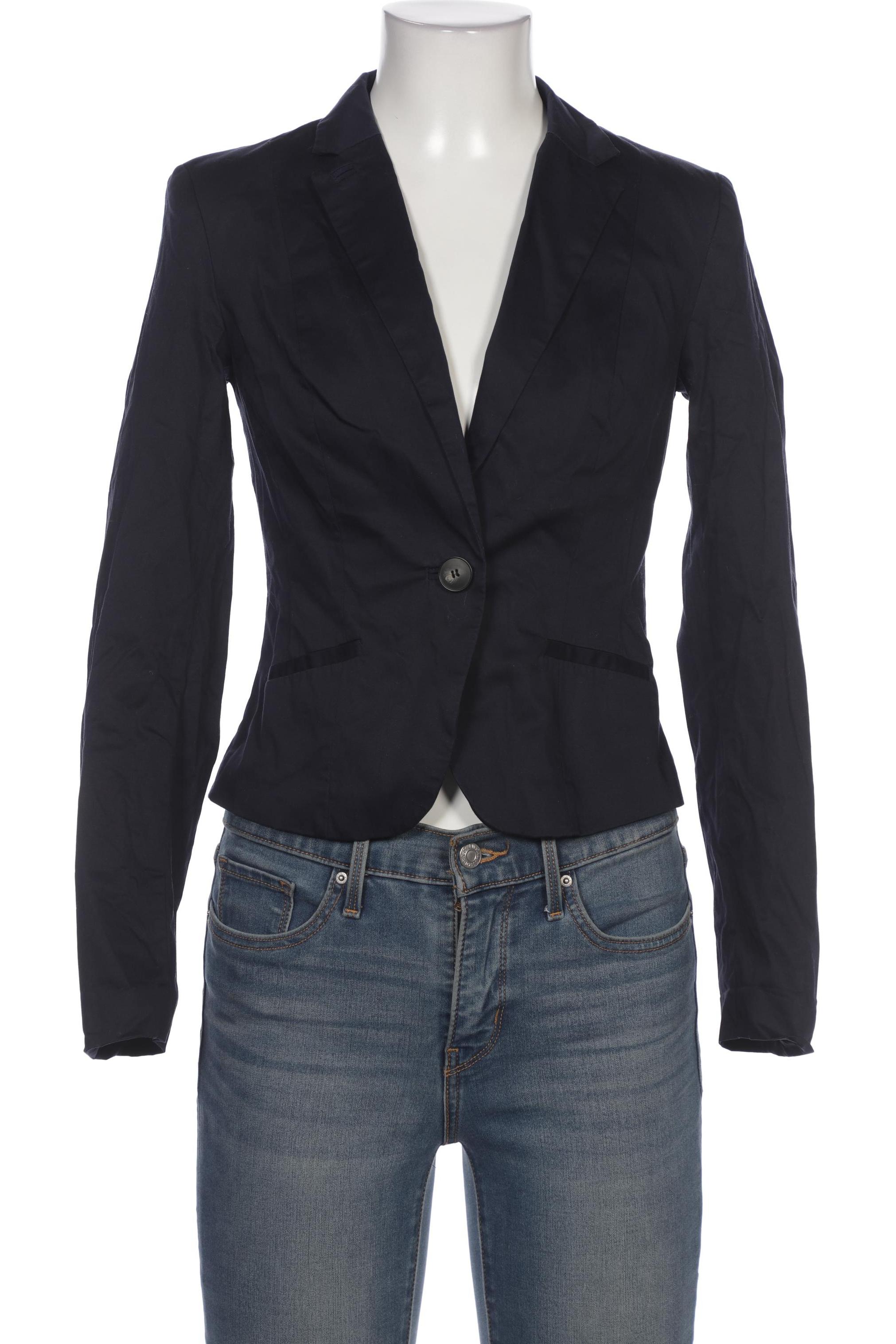 

H&M Damen Blazer, marineblau, Gr. 34