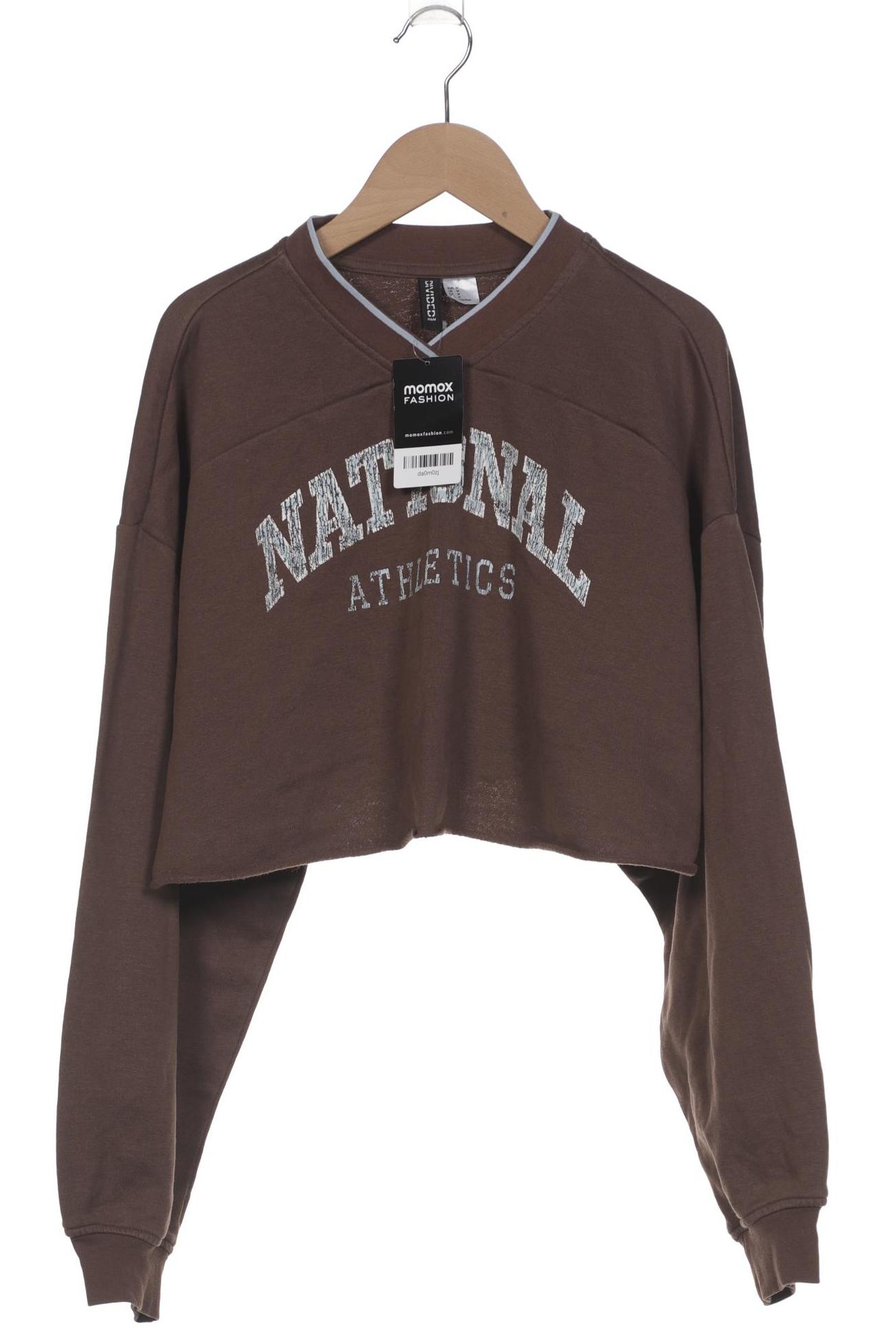 

H&M Damen Sweatshirt, braun, Gr. 38