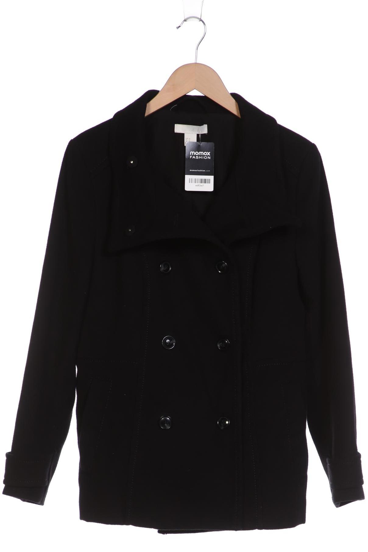 

H&M Damen Jacke, schwarz, Gr. 44