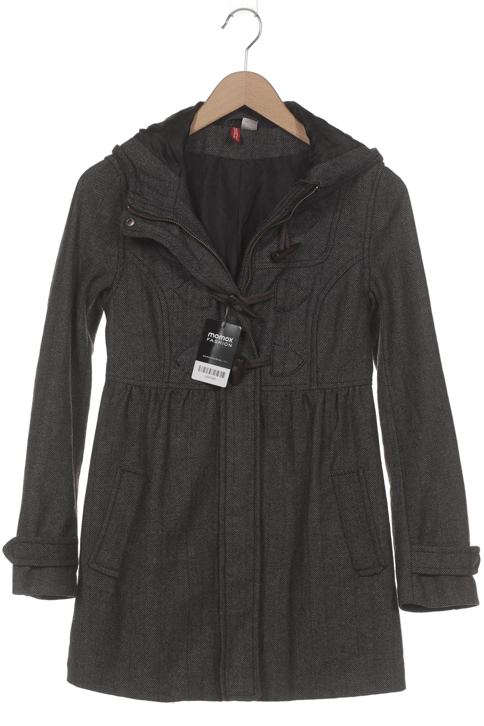 

H&M Damen Mantel, grau, Gr. 36