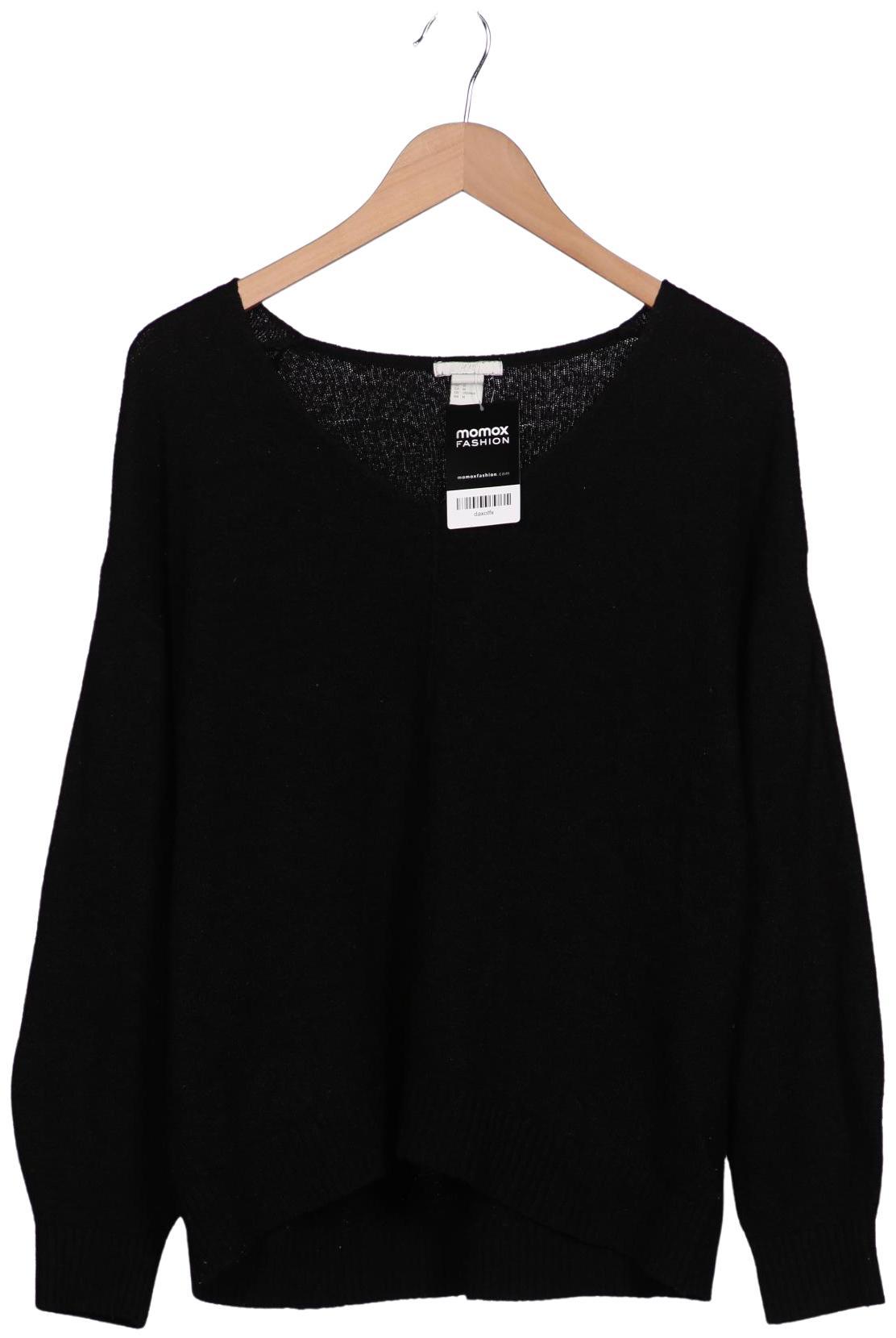 

H&M Damen Pullover, schwarz, Gr. 38