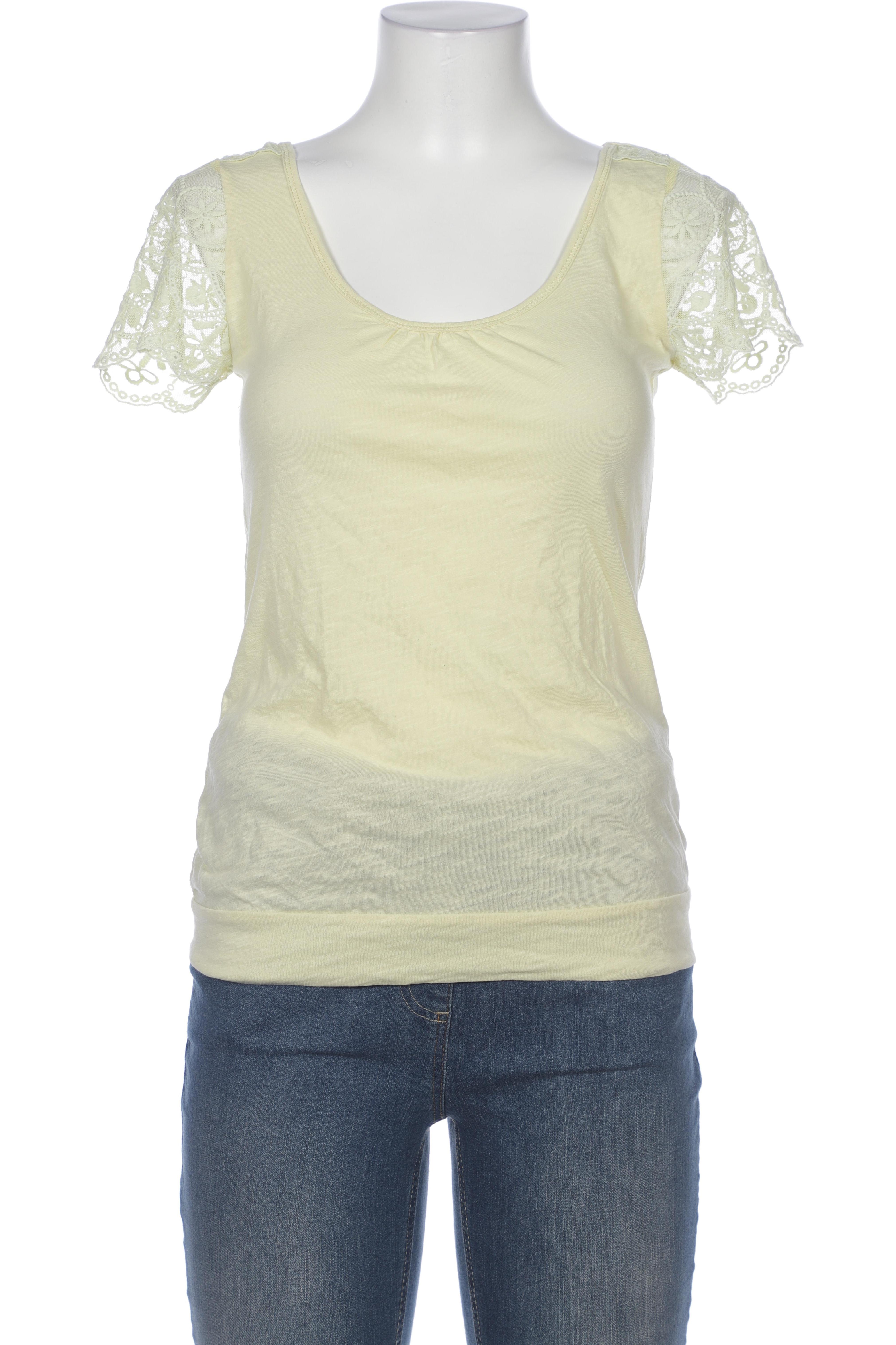 

H&M Damen T-Shirt, gelb, Gr. 36