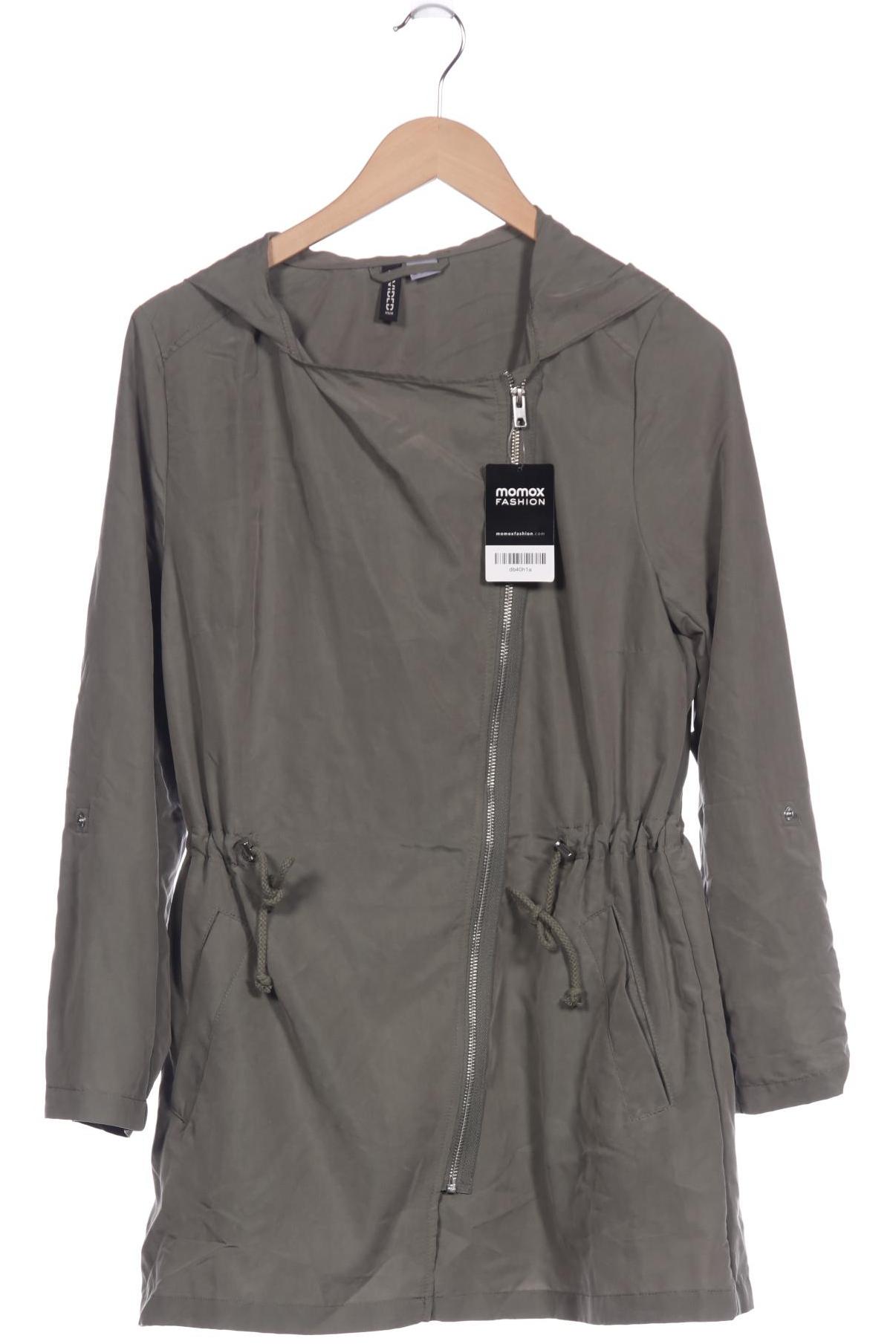 

H&M Damen Mantel, grün, Gr. 36