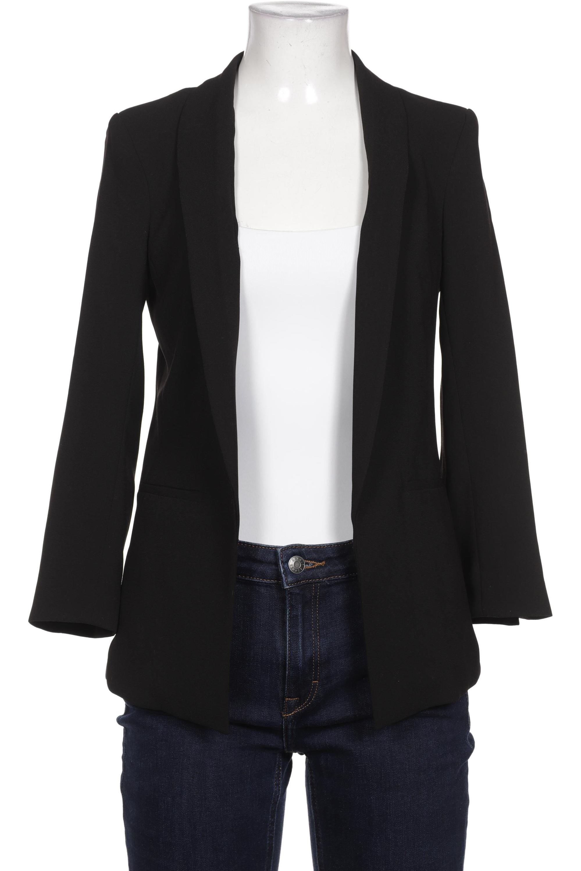 

H&M Damen Blazer, schwarz, Gr. 34