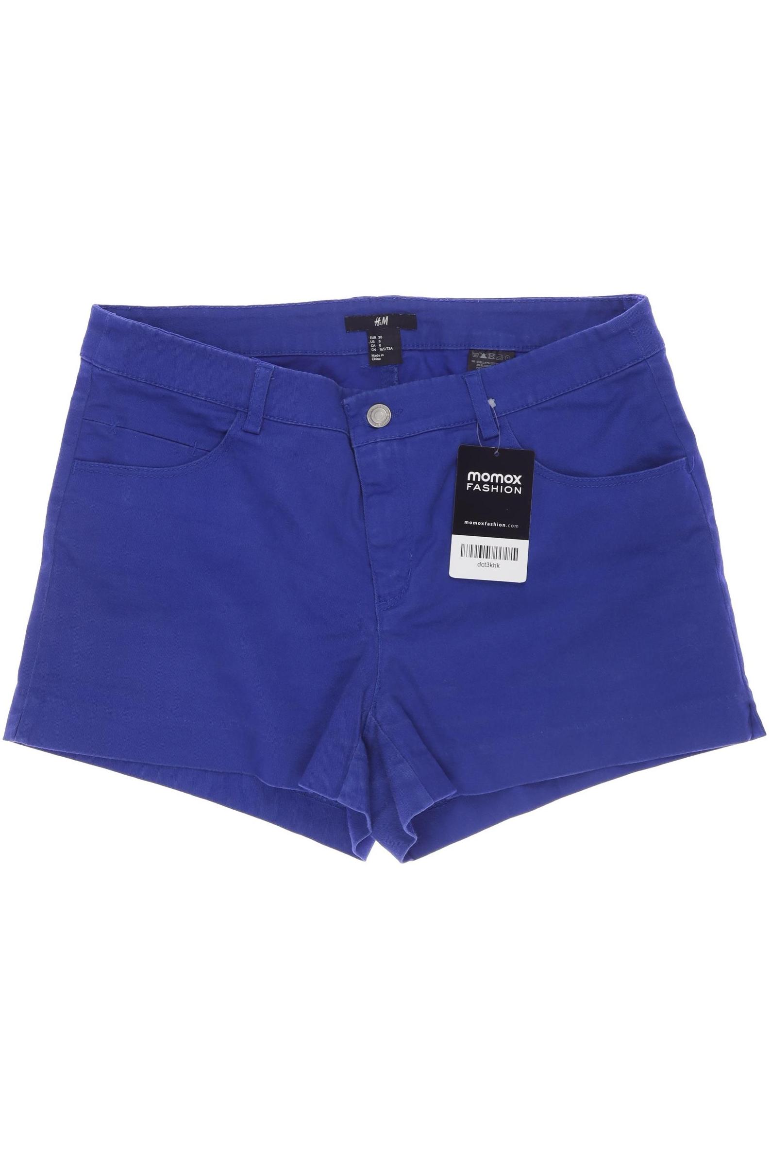 Thumbnail - H&amp;M Damen Shorts, blau, Gr. 38