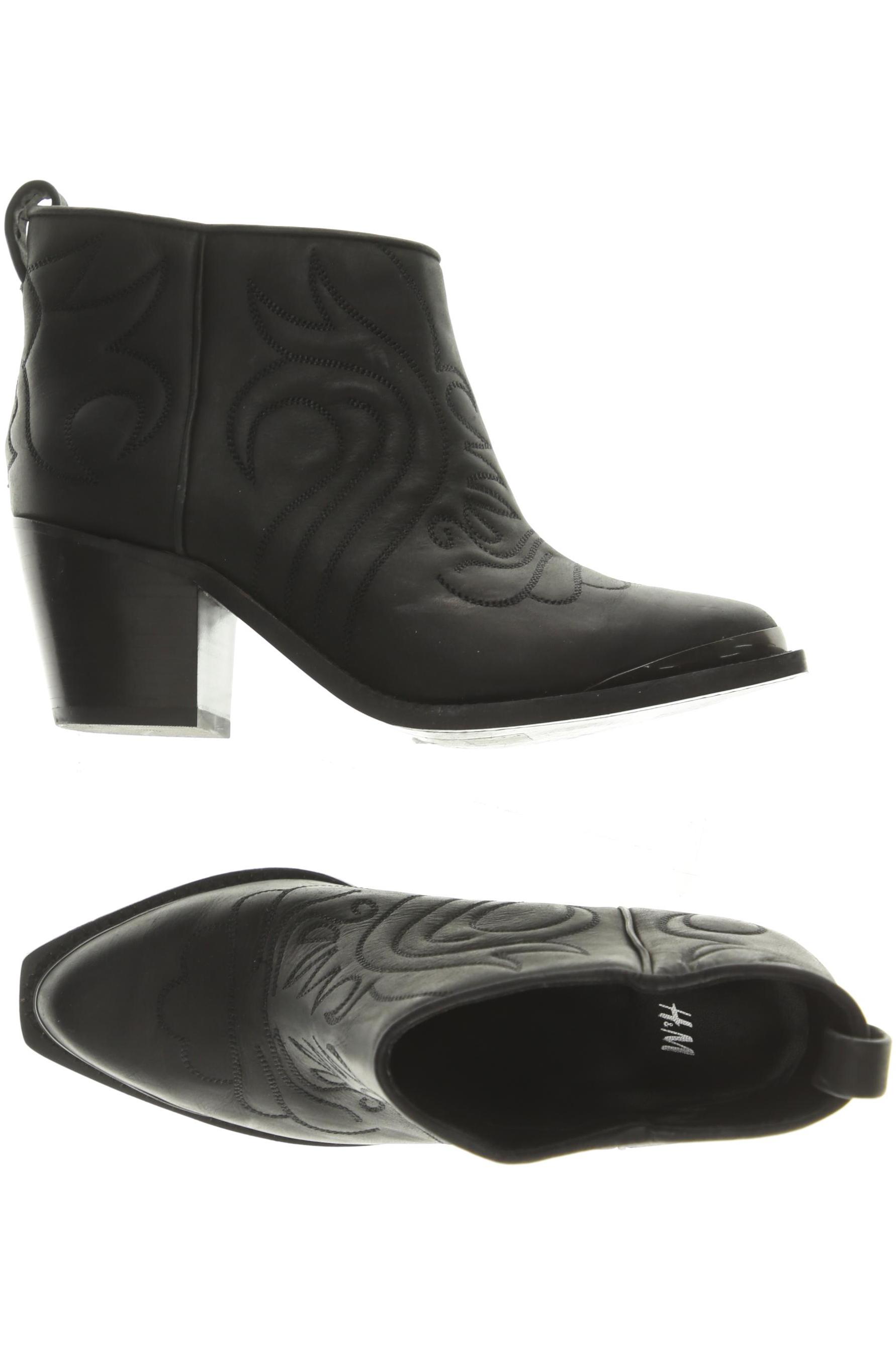 

H&M Damen Stiefelette, schwarz, Gr. 38