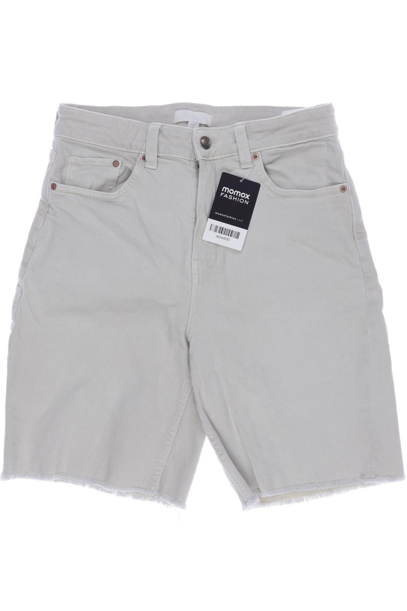 

H&M Damen Shorts, cremeweiß