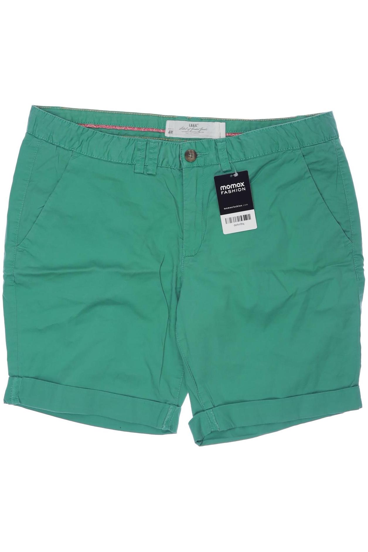 

H&M Damen Shorts, grün, Gr. 44