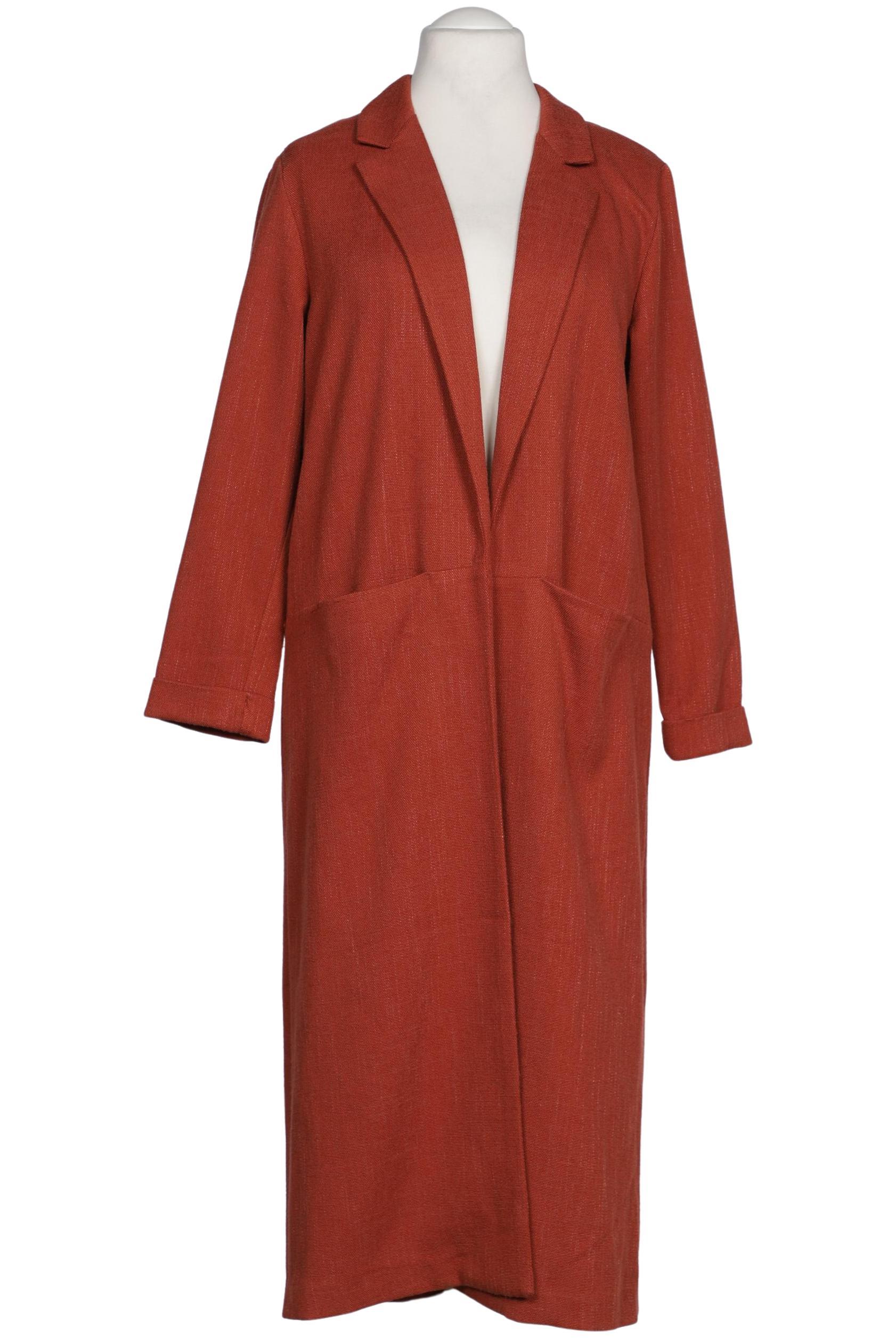 

H&M Damen Mantel, rot, Gr. 38