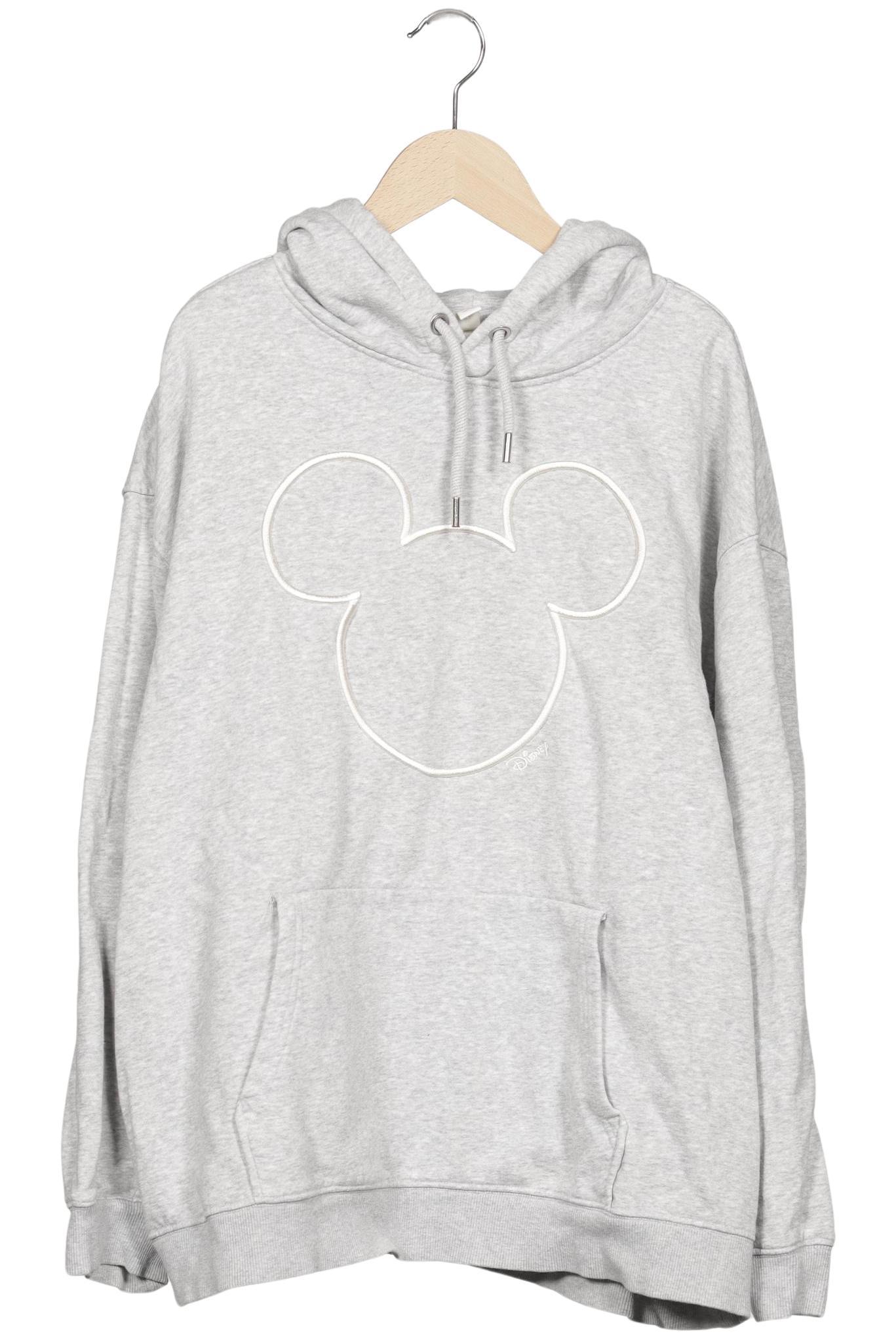 

H&M Damen Kapuzenpullover, grau, Gr. 44