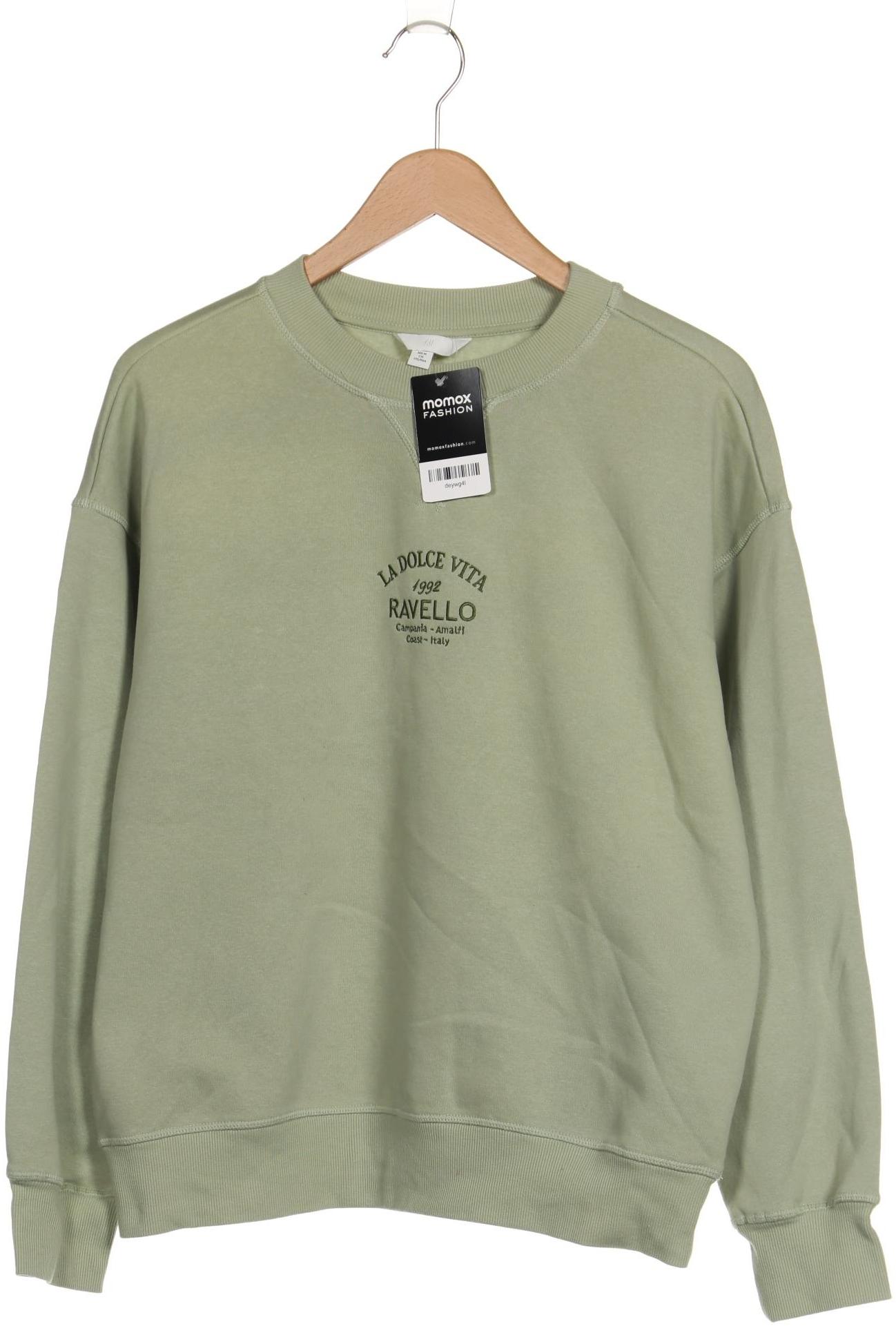 

H&M Damen Sweatshirt, hellgrün, Gr. 38