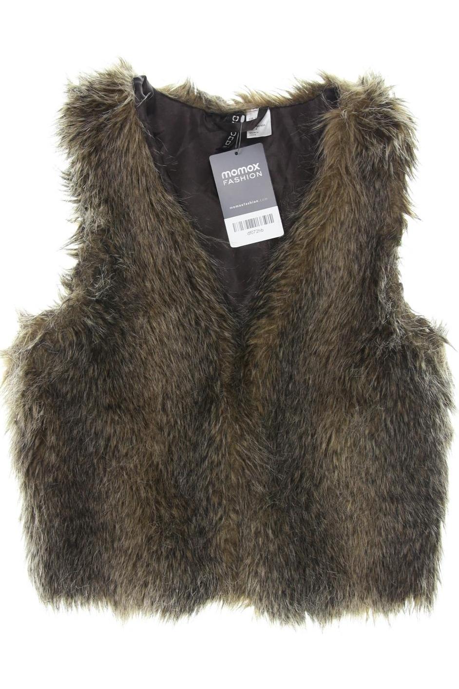 

H&M Damen Weste, beige, Gr. 34