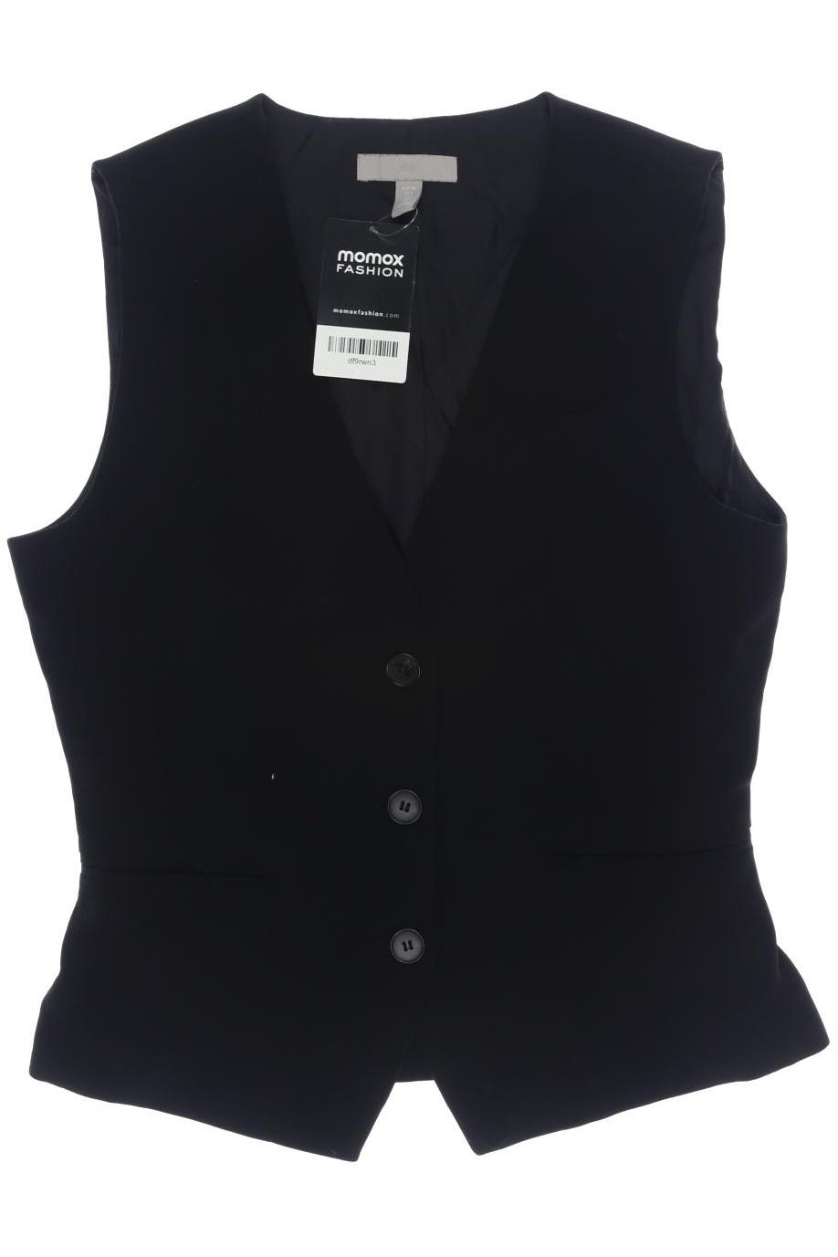 

H&M Damen Weste, schwarz, Gr. 36