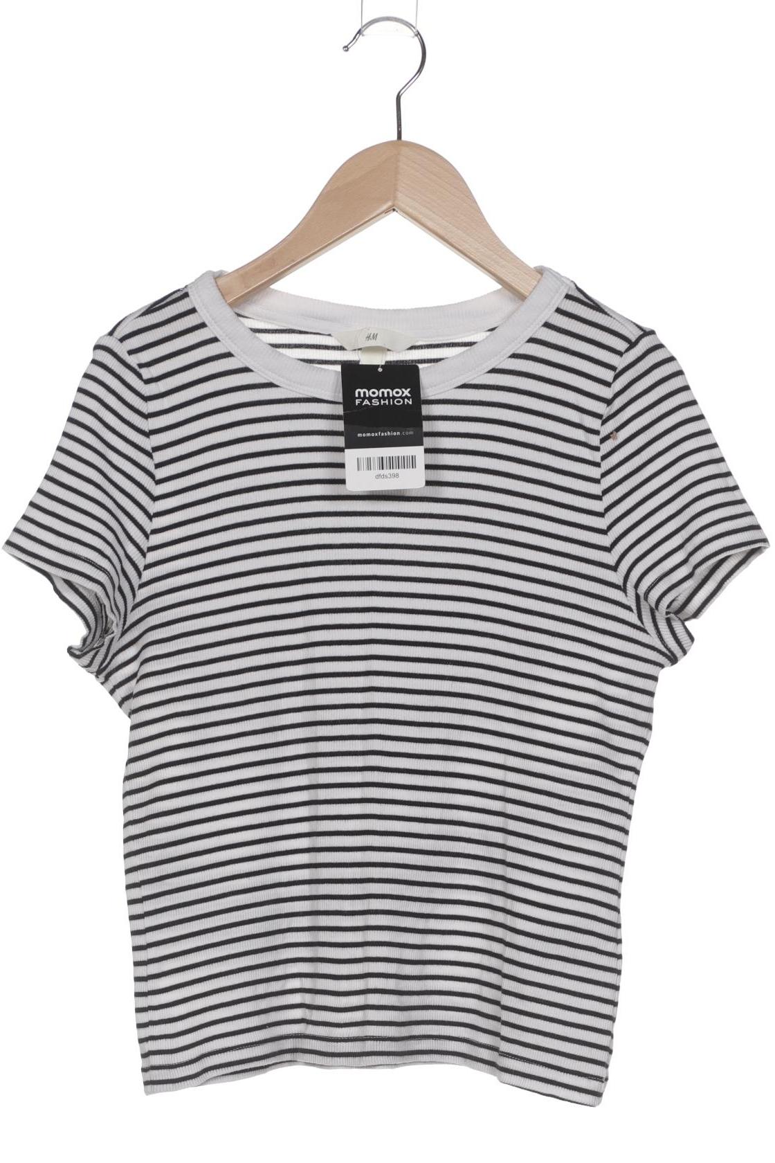 

H&M Damen T-Shirt, schwarz, Gr. 38