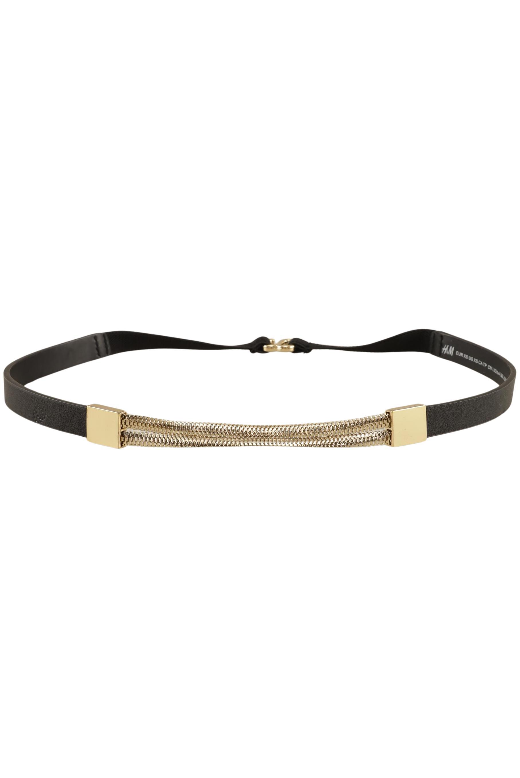 

H&M Damen Gürtel, schwarz, Gr. 80