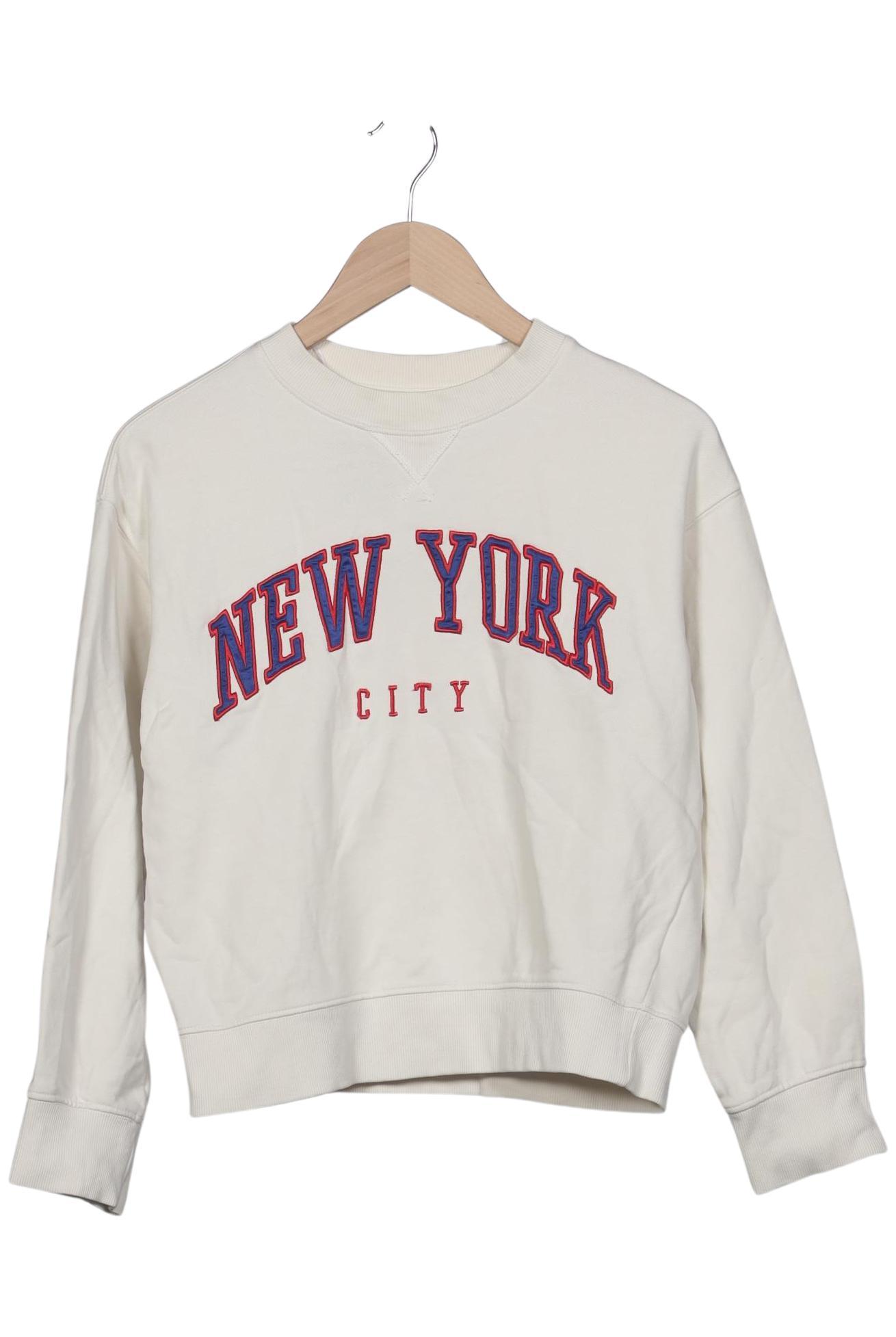 

H&M Damen Sweatshirt, cremeweiß, Gr. 34