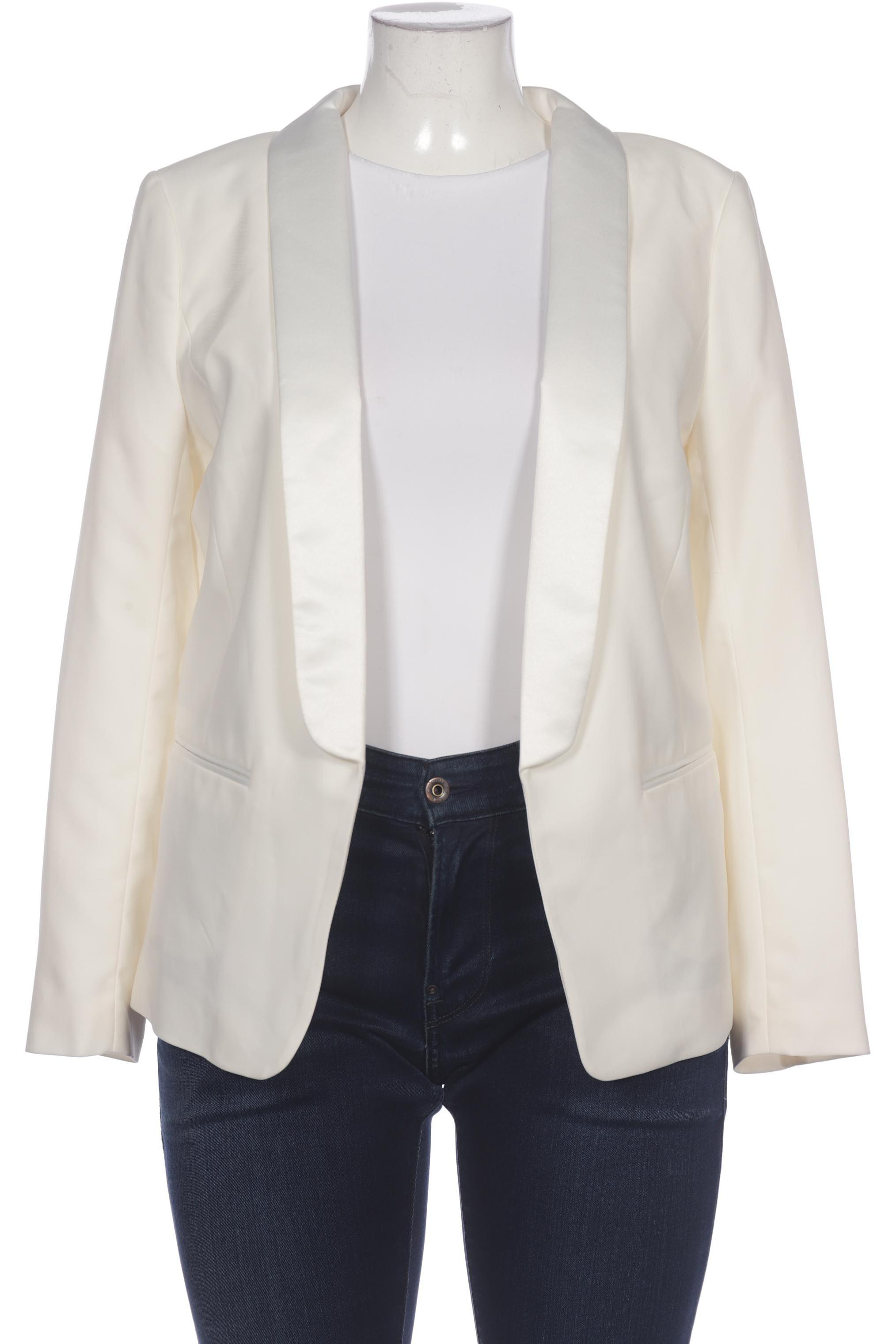 

H&M Damen Blazer, weiß, Gr. 44