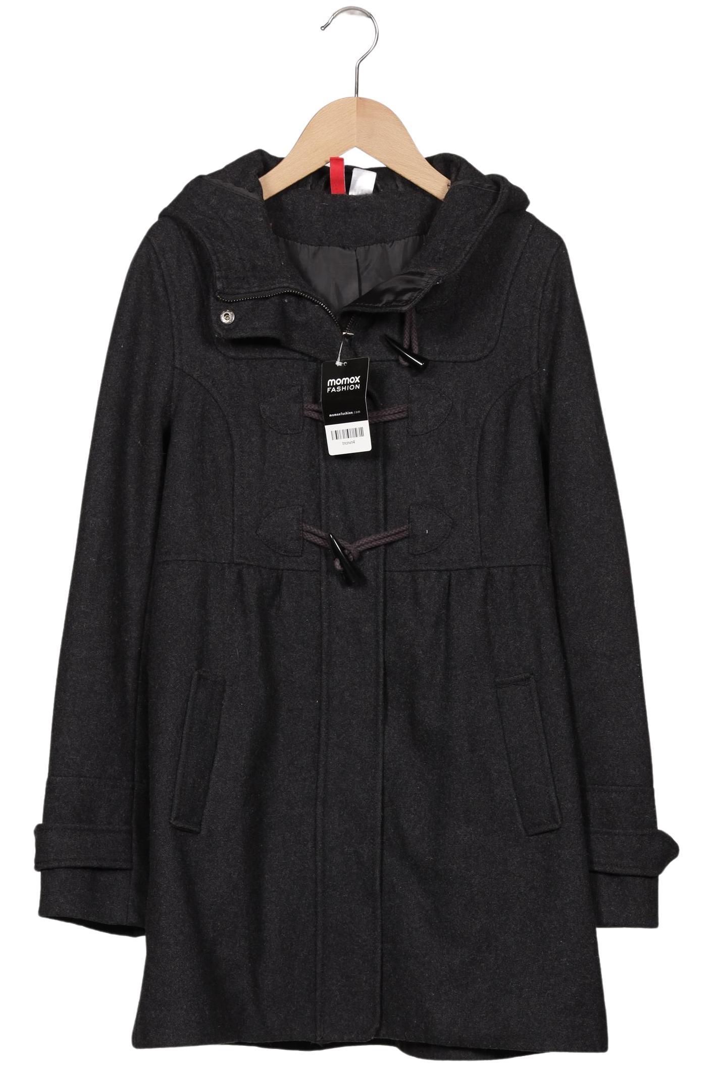 

H&M Damen Mantel, grau, Gr. 38