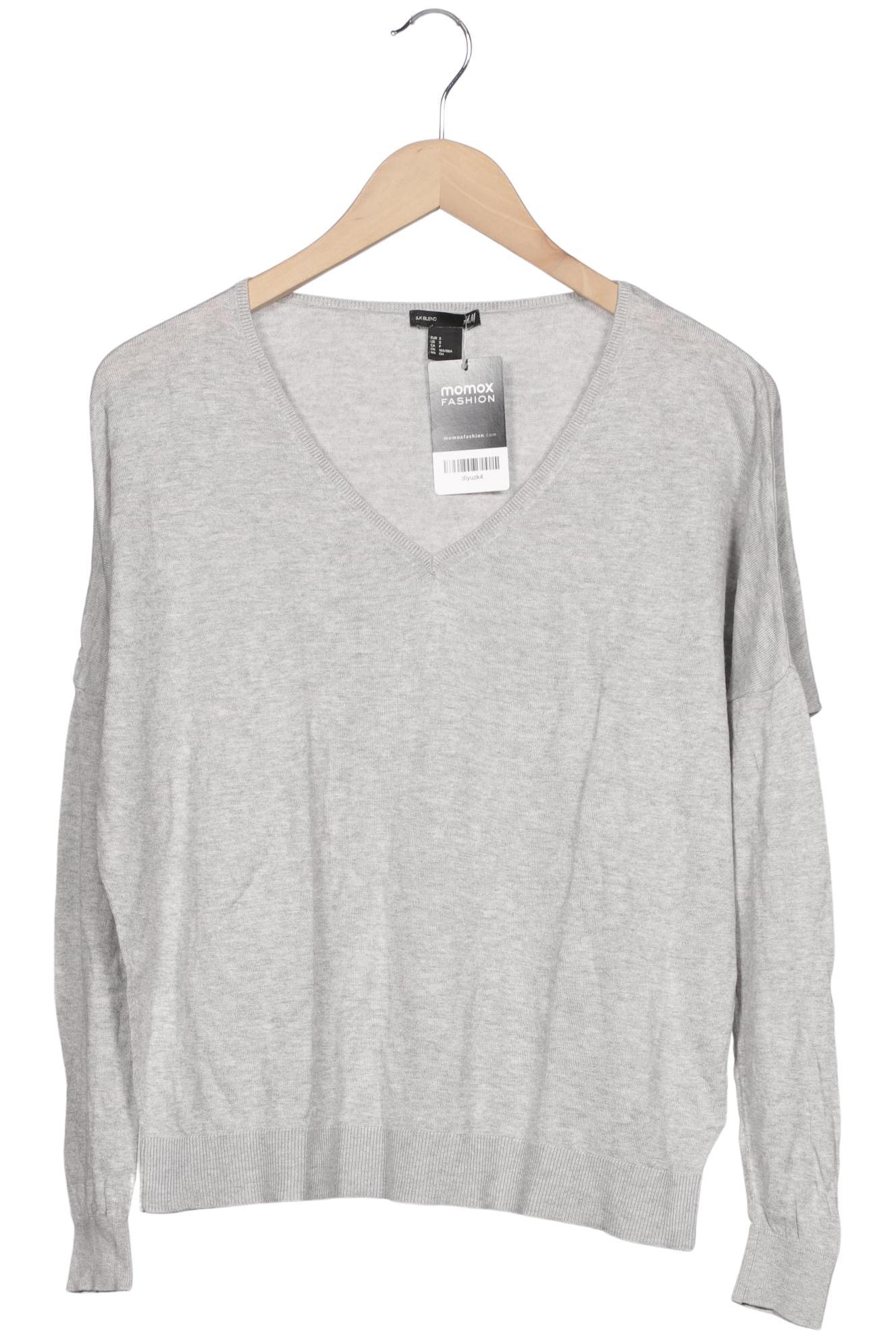 

H&M Damen Pullover, grau, Gr. 36