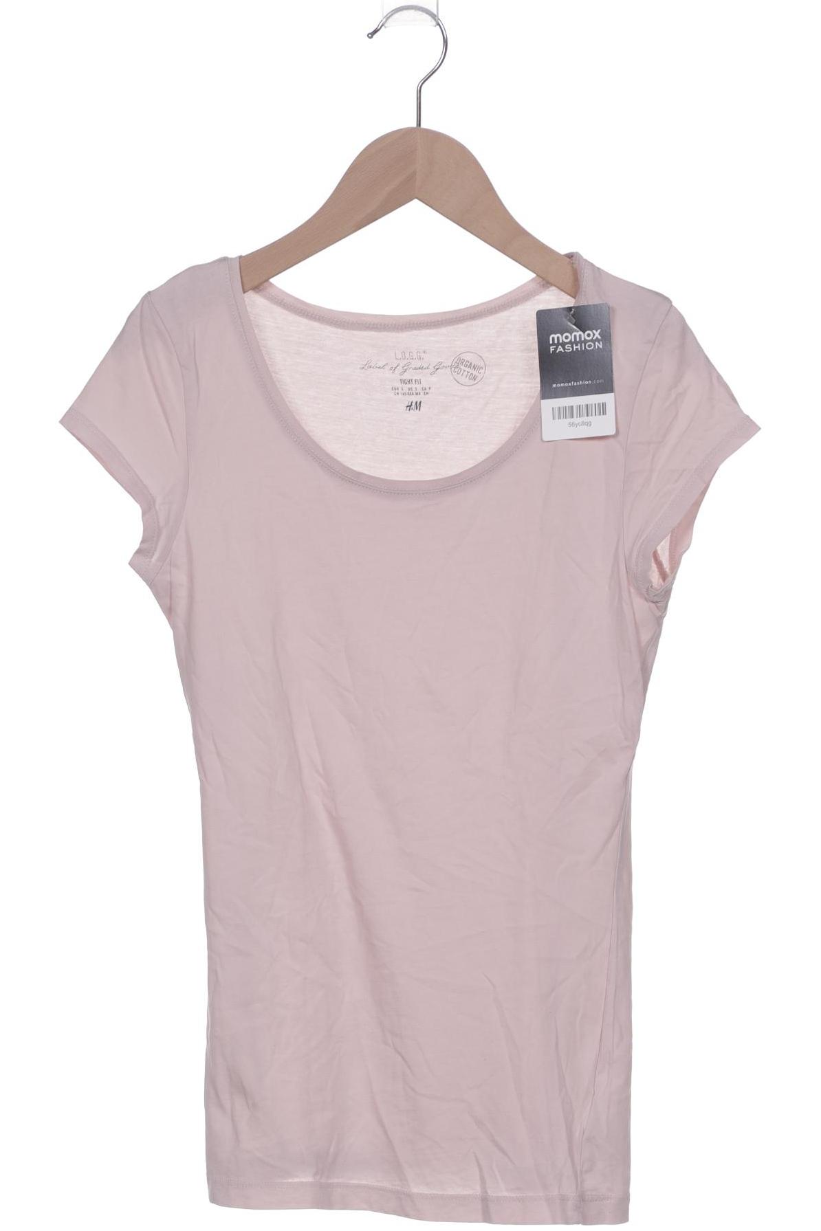 

H&M Damen T-Shirt, pink, Gr. 36