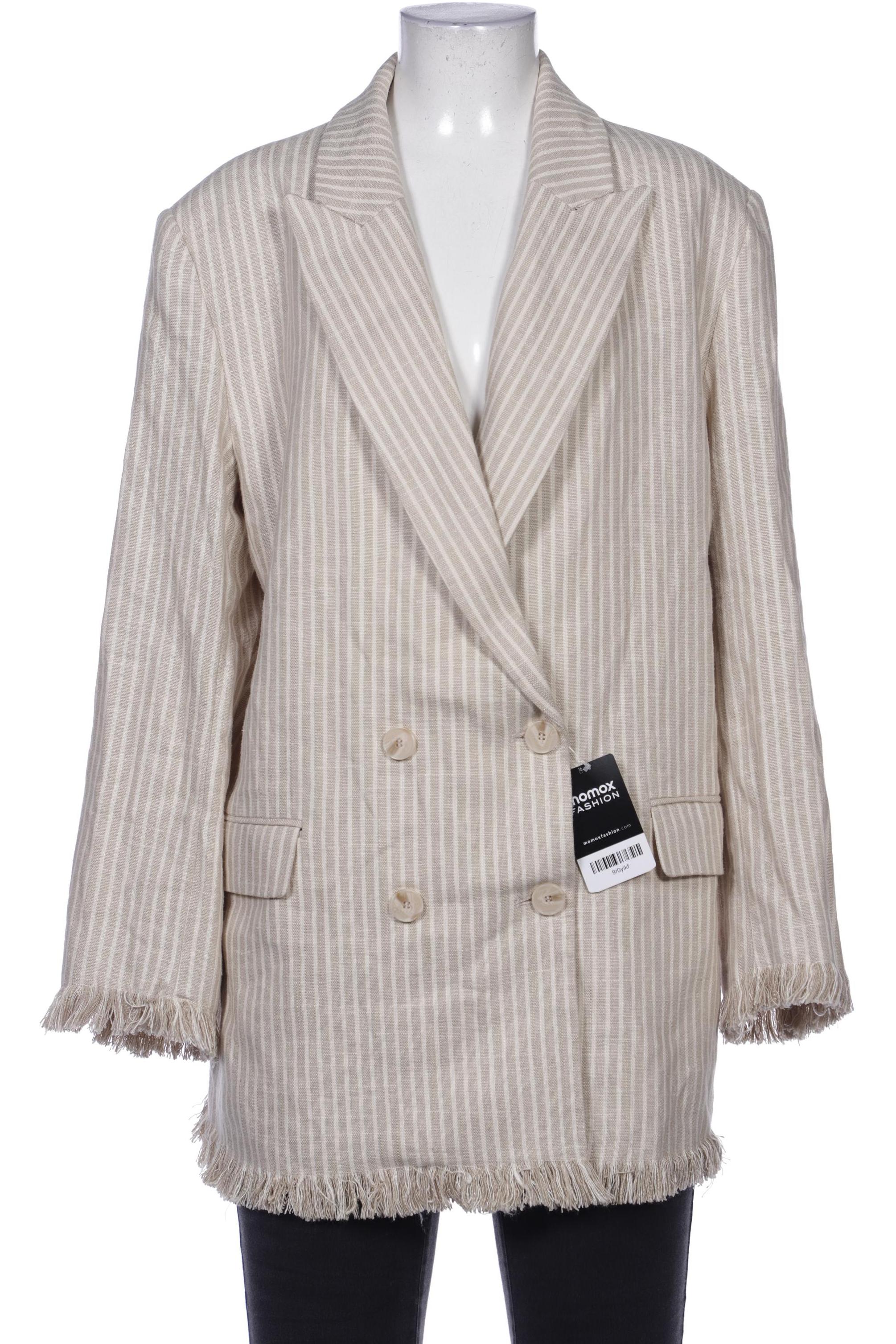 

H&M Damen Blazer, beige, Gr. 38