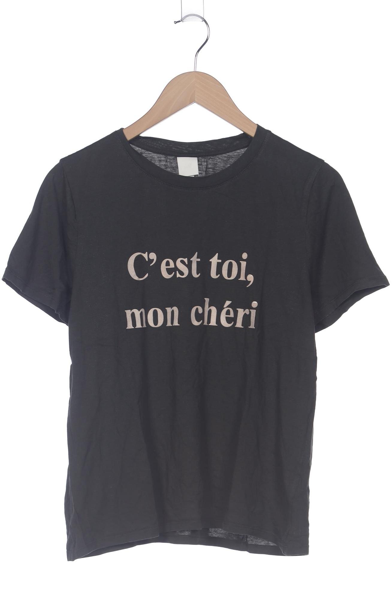 

H&M Damen T-Shirt, grau, Gr. 38