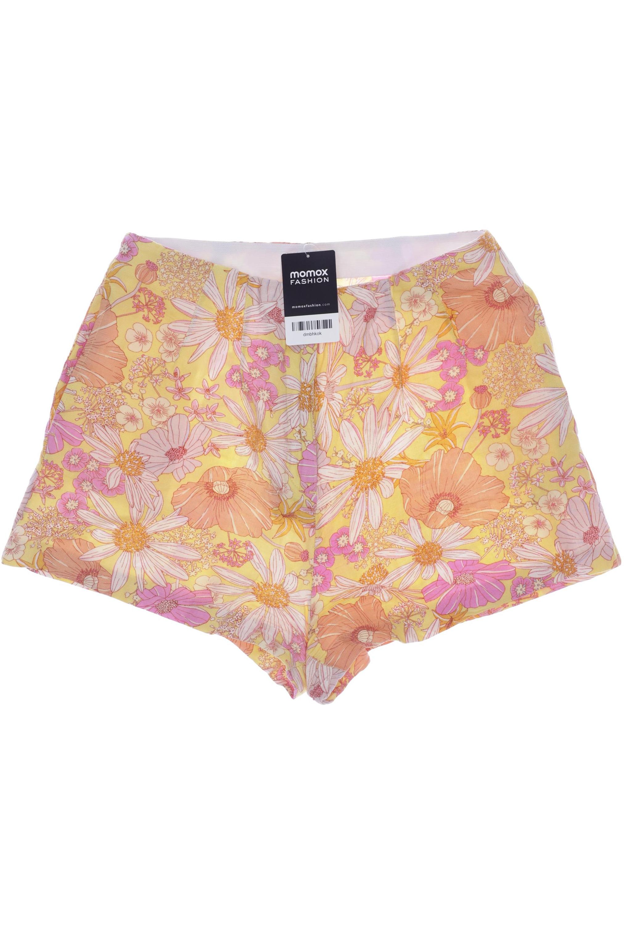 

H&M Damen Shorts, gelb, Gr. 38