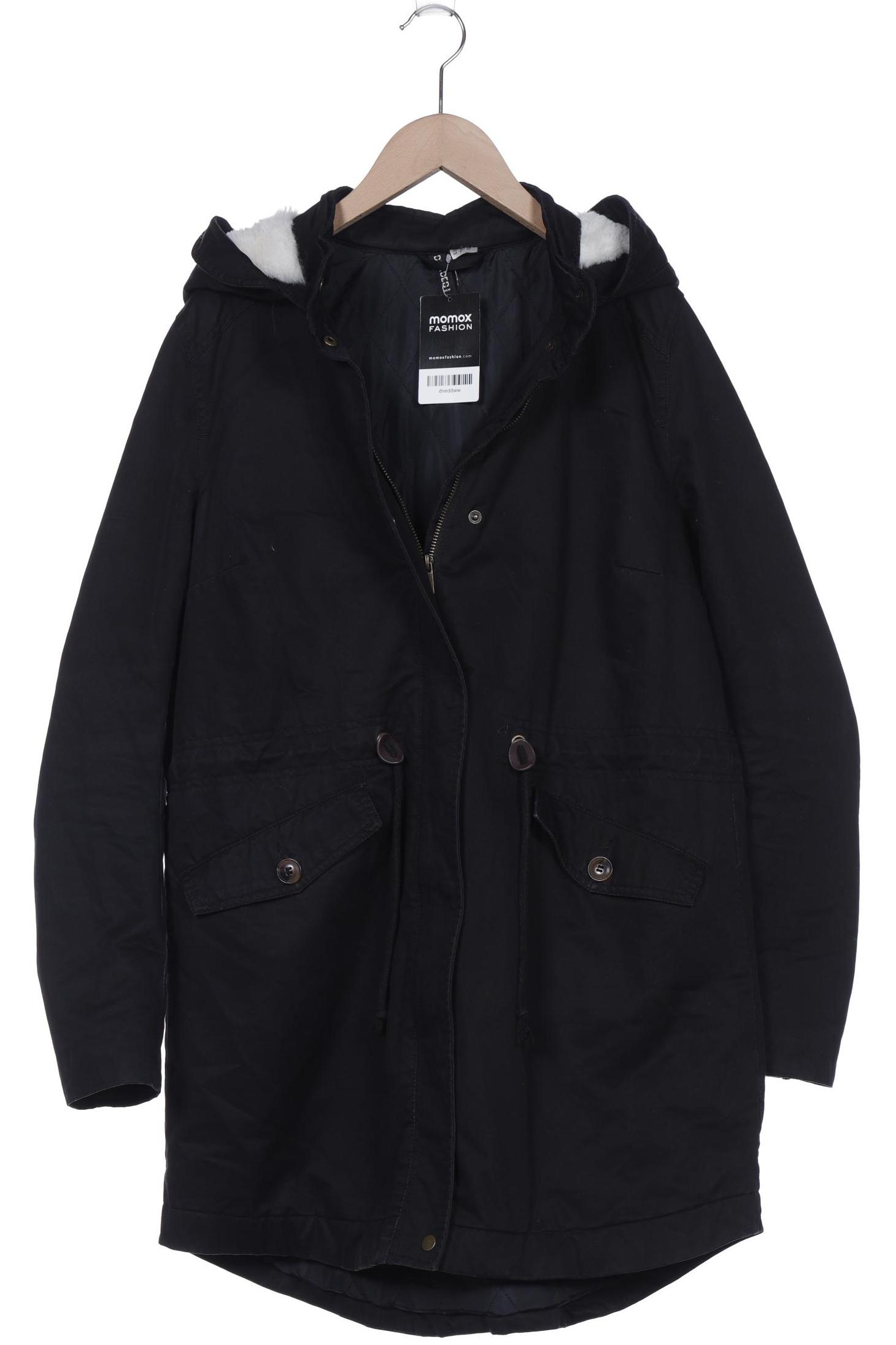 

H&M Damen Mantel, schwarz, Gr. 40