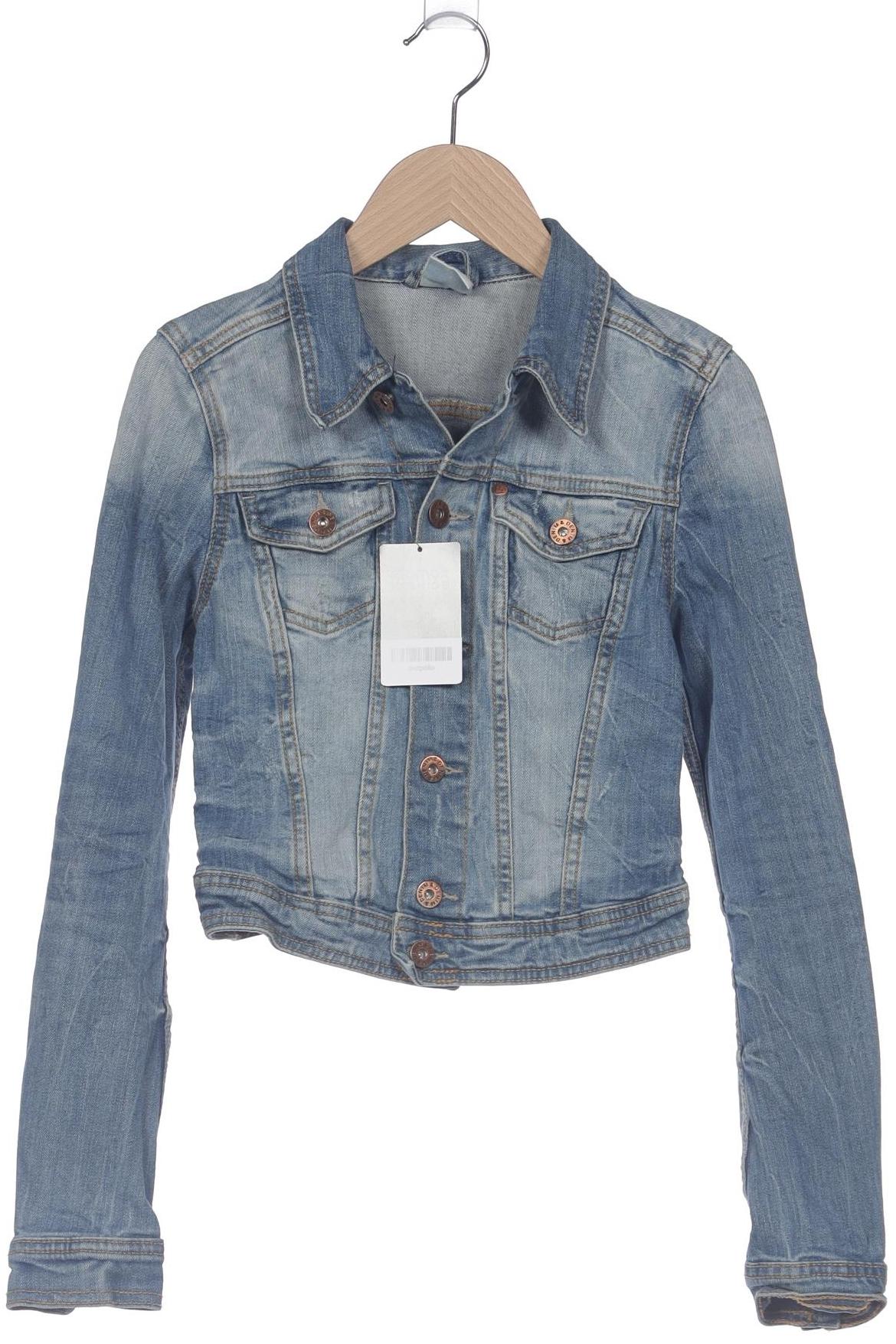 

H&M Damen Jacke, blau, Gr. 34