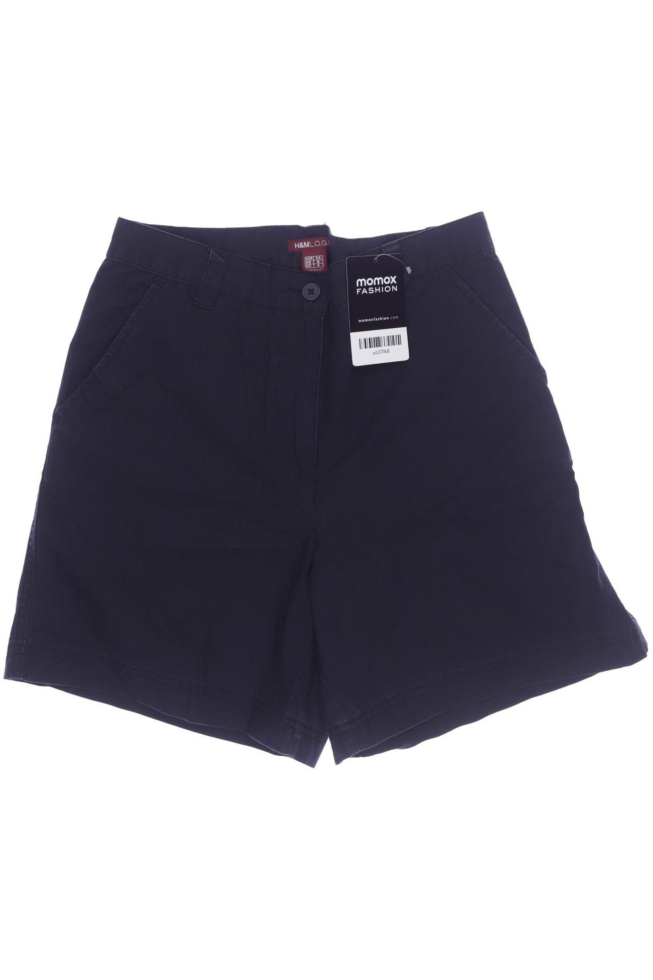 

H&M Damen Shorts, schwarz, Gr. 34