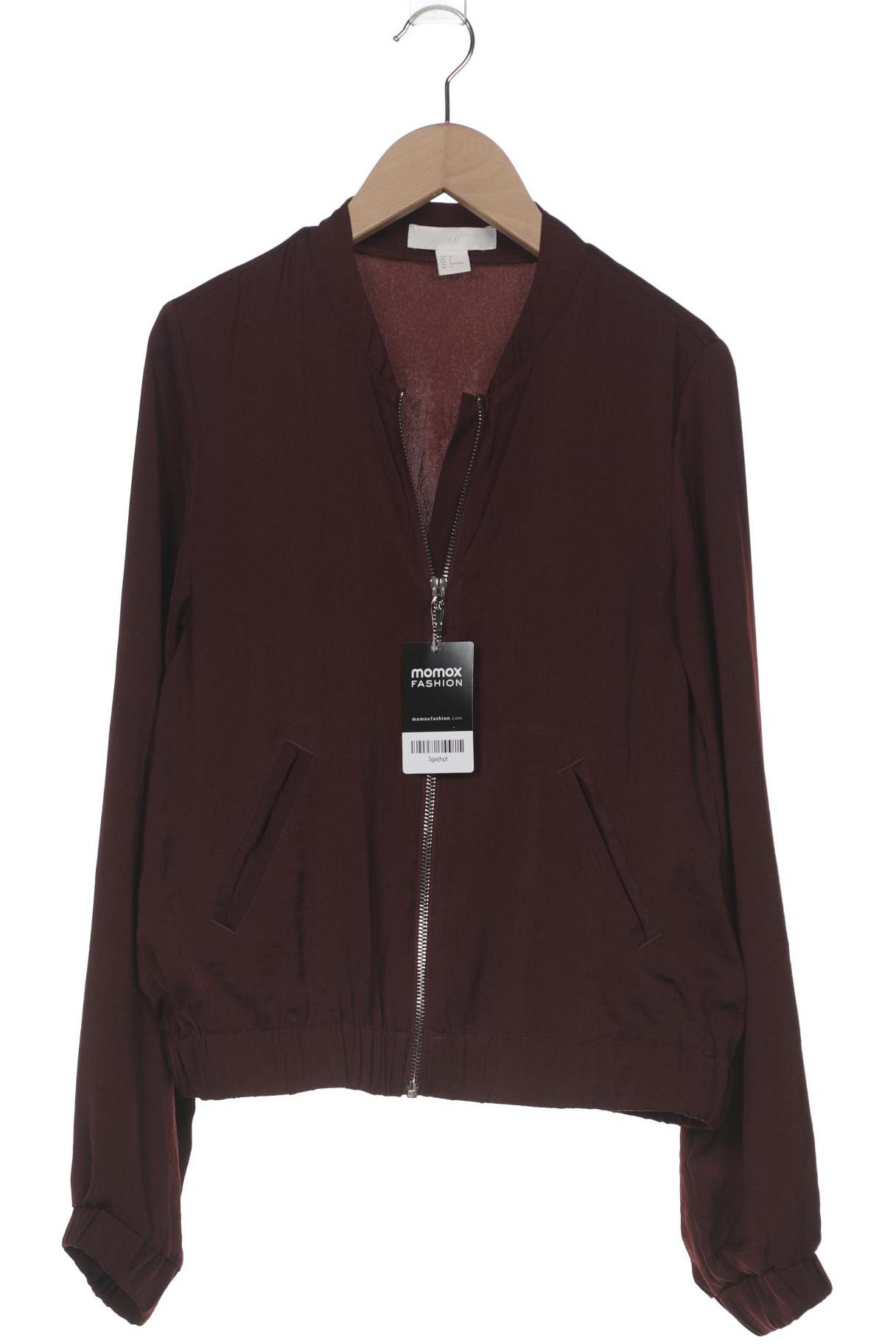 

H&M Damen Jacke, bordeaux, Gr. 34