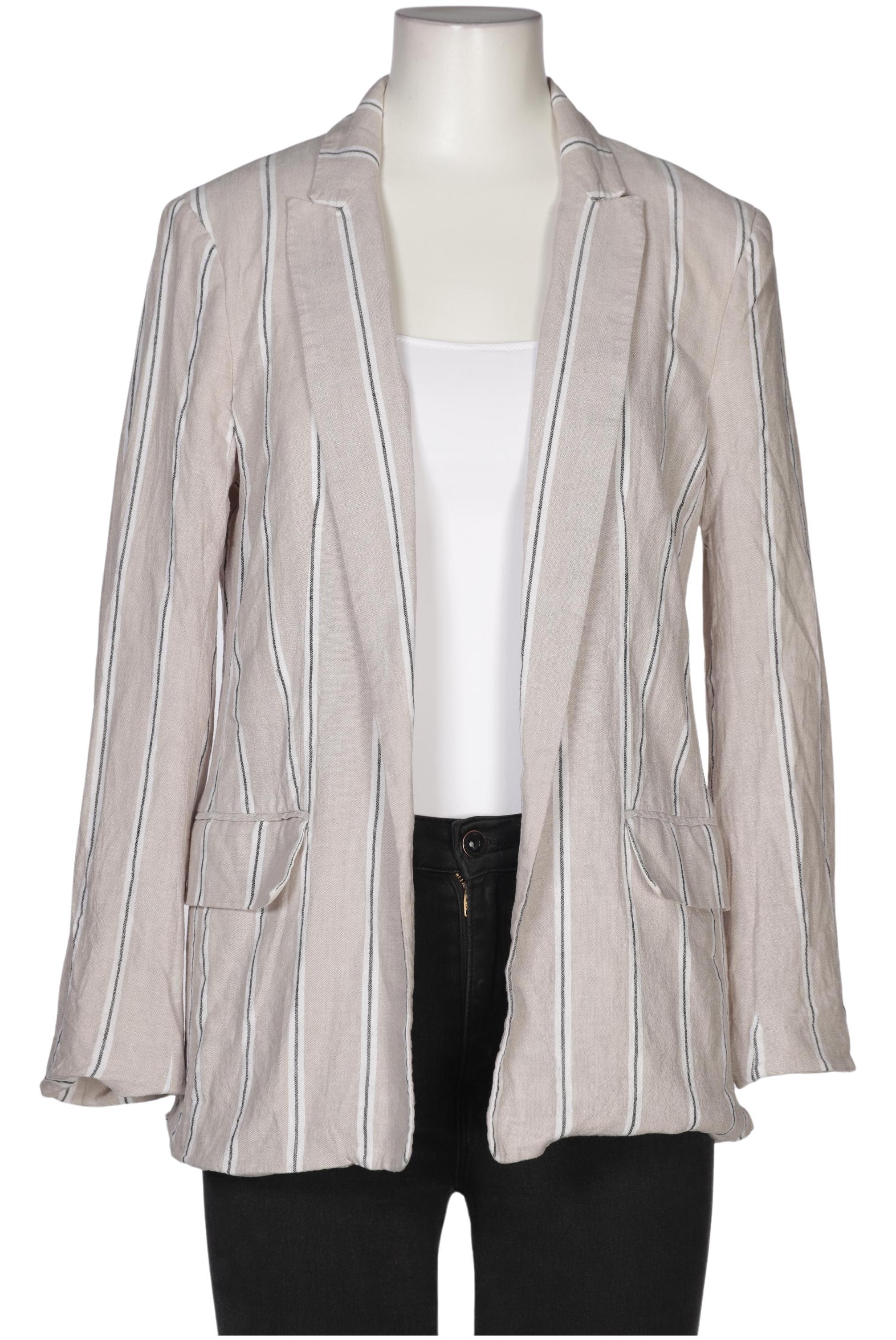 

H&M Damen Blazer, cremeweiß, Gr. 40