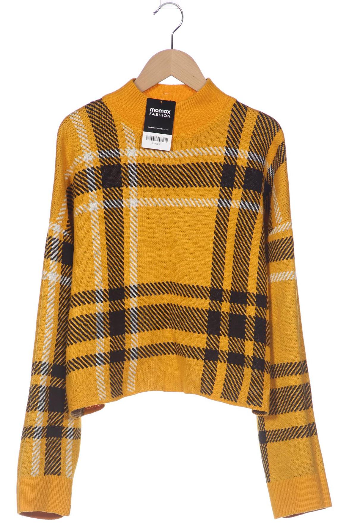 

H&M Damen Pullover, gelb, Gr. 36