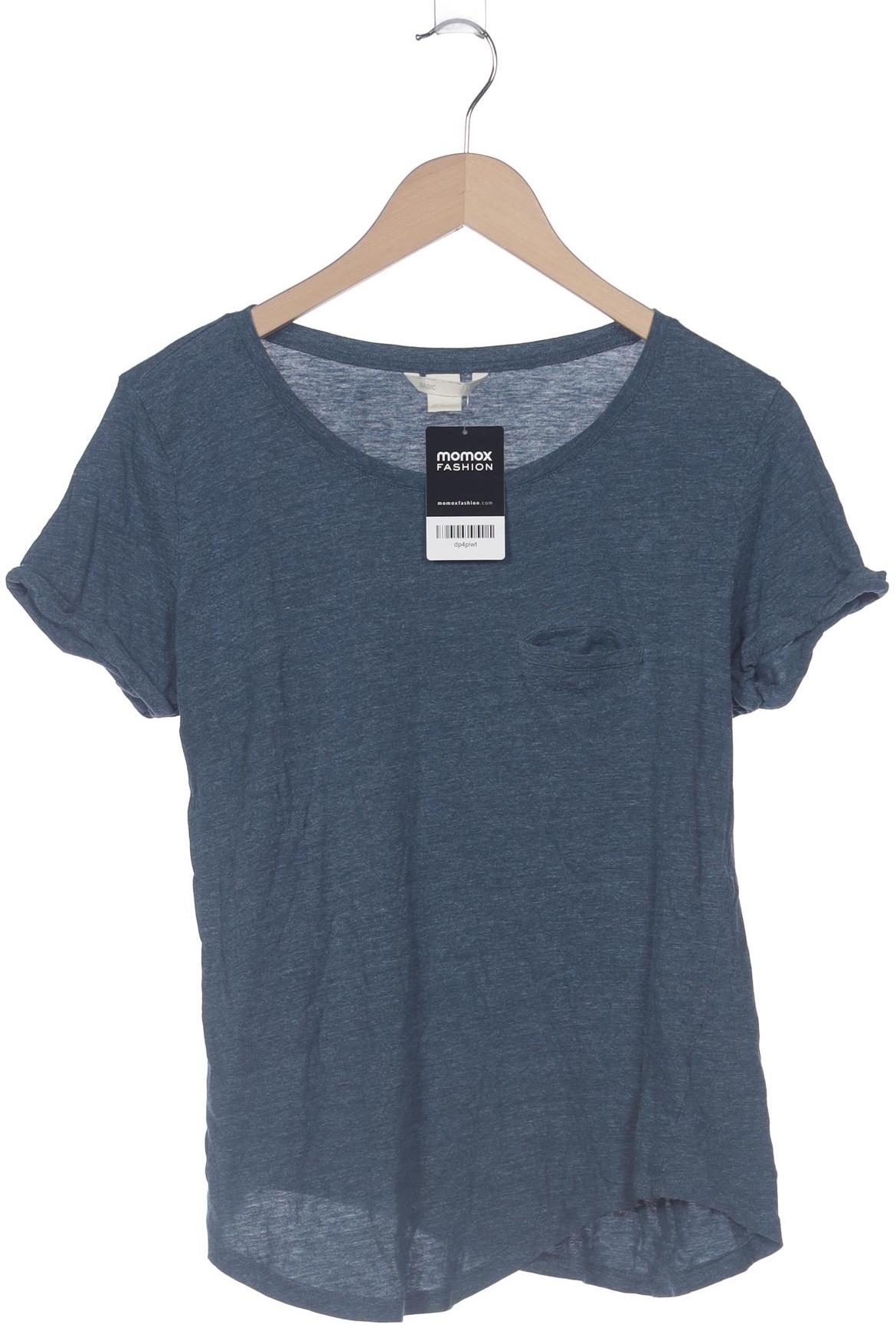 

H&M Damen T-Shirt, marineblau, Gr. 36