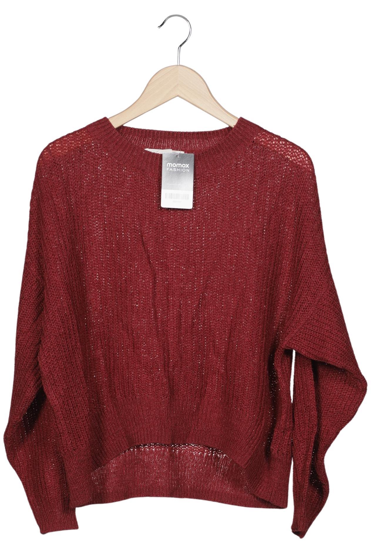 

H&M Damen Pullover, rot, Gr. 34