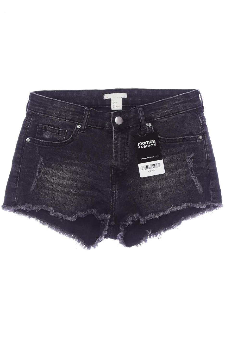 

H&M Damen Shorts, grau, Gr. 34