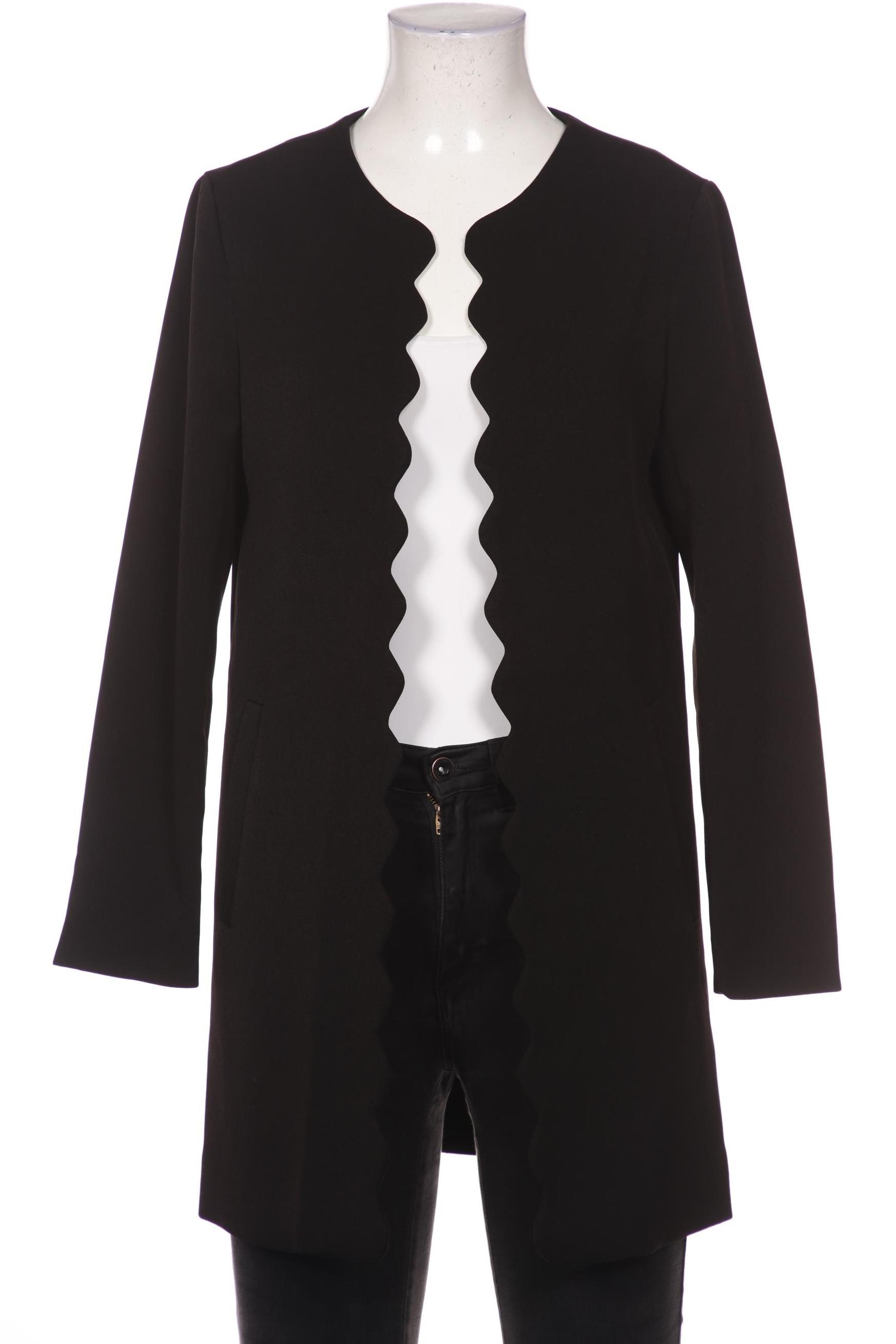 

H&M Damen Mantel, schwarz, Gr. 38