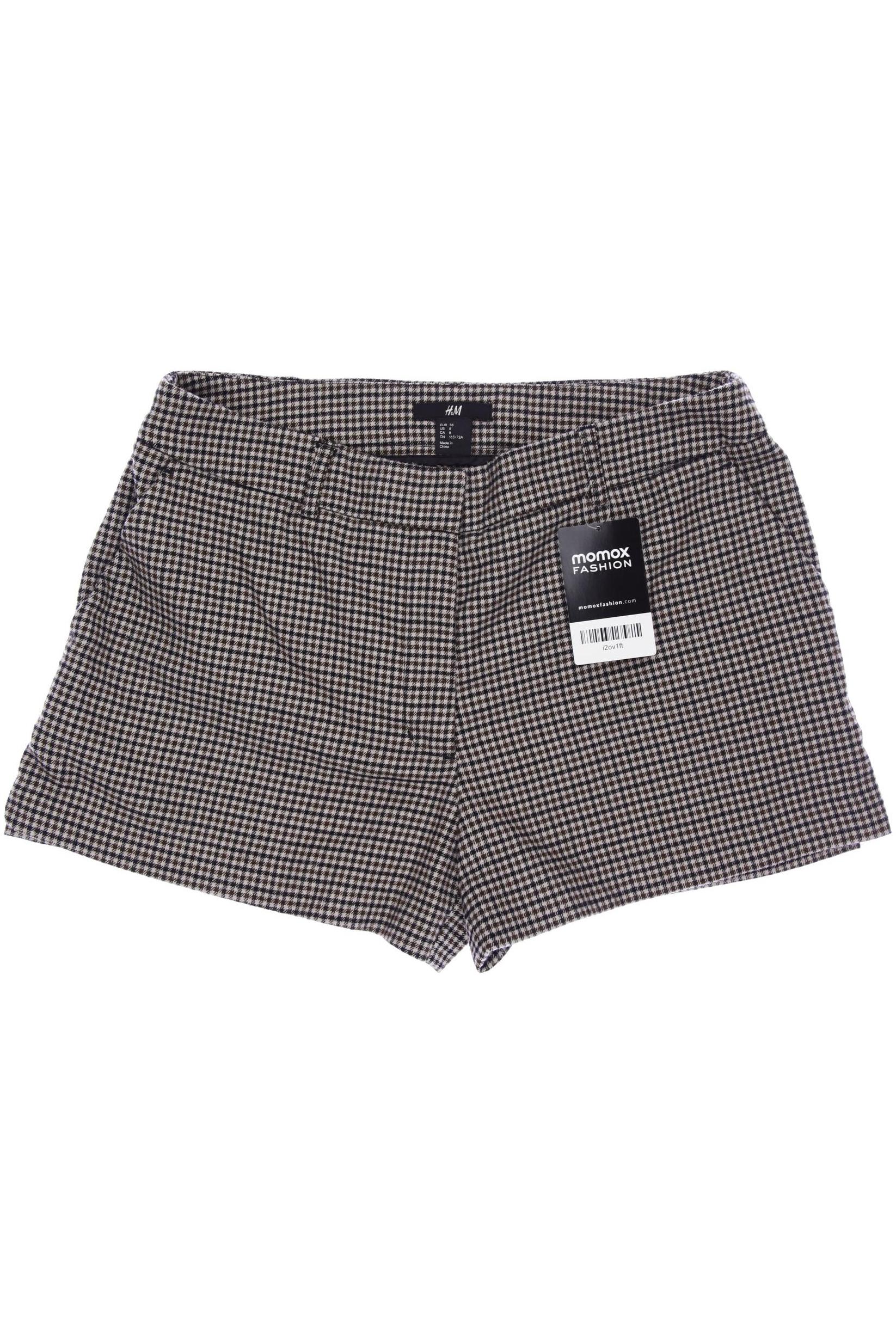 

H&M Damen Shorts, grau, Gr. 38