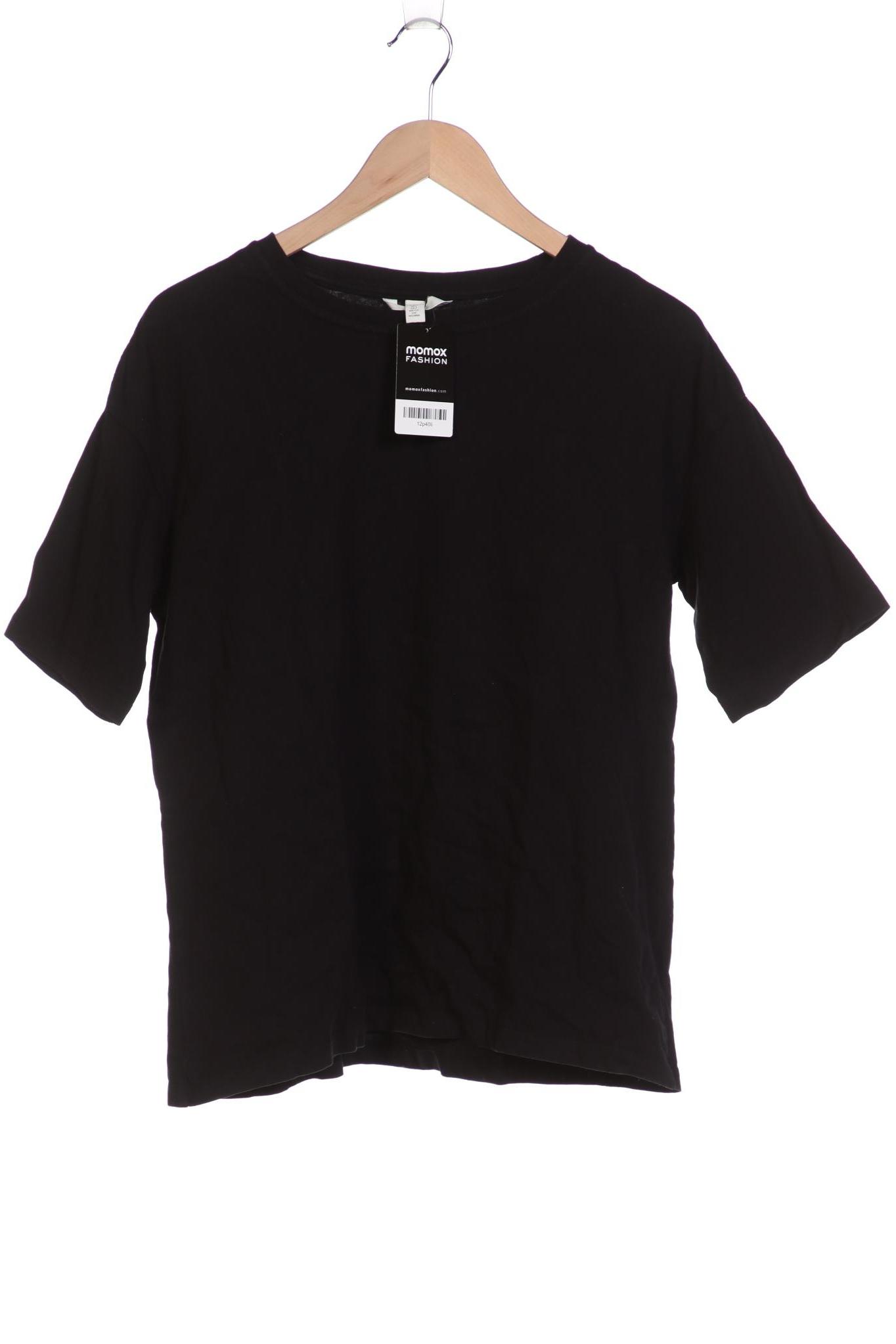 

H&M Damen T-Shirt, schwarz, Gr. 36